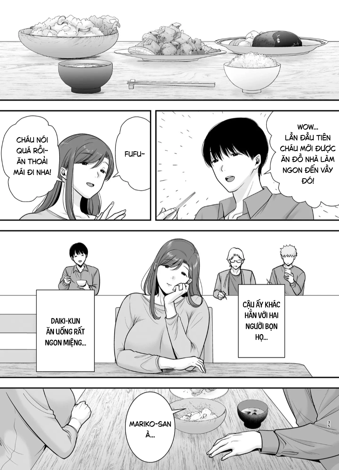 HentaiVN.net - Ảnh 34 - Bí mật của tôi với dì Mariko - Chap 2