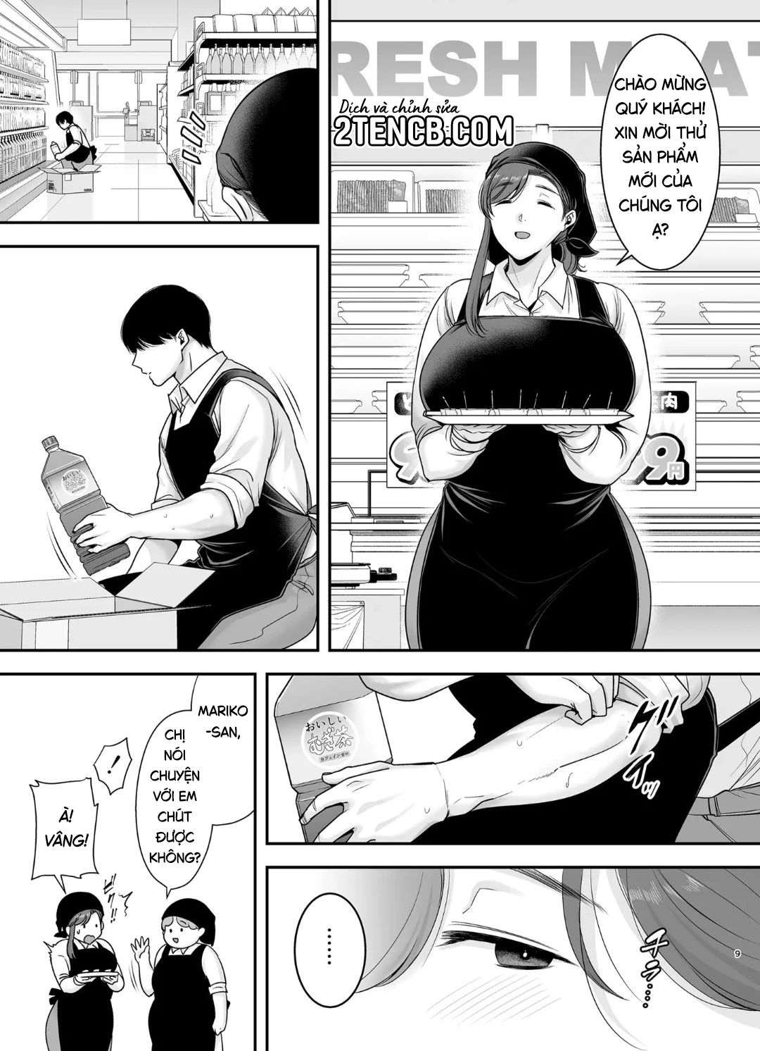 HentaiVN.net - Ảnh 8 - Bí mật của tôi với dì Mariko - Chap 2