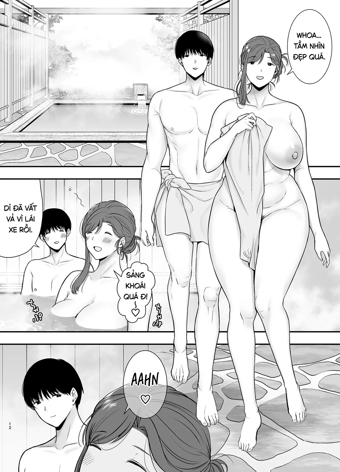 HentaiVN.net - Ảnh 11 - Bí mật của tôi với dì Mariko - Chap 3