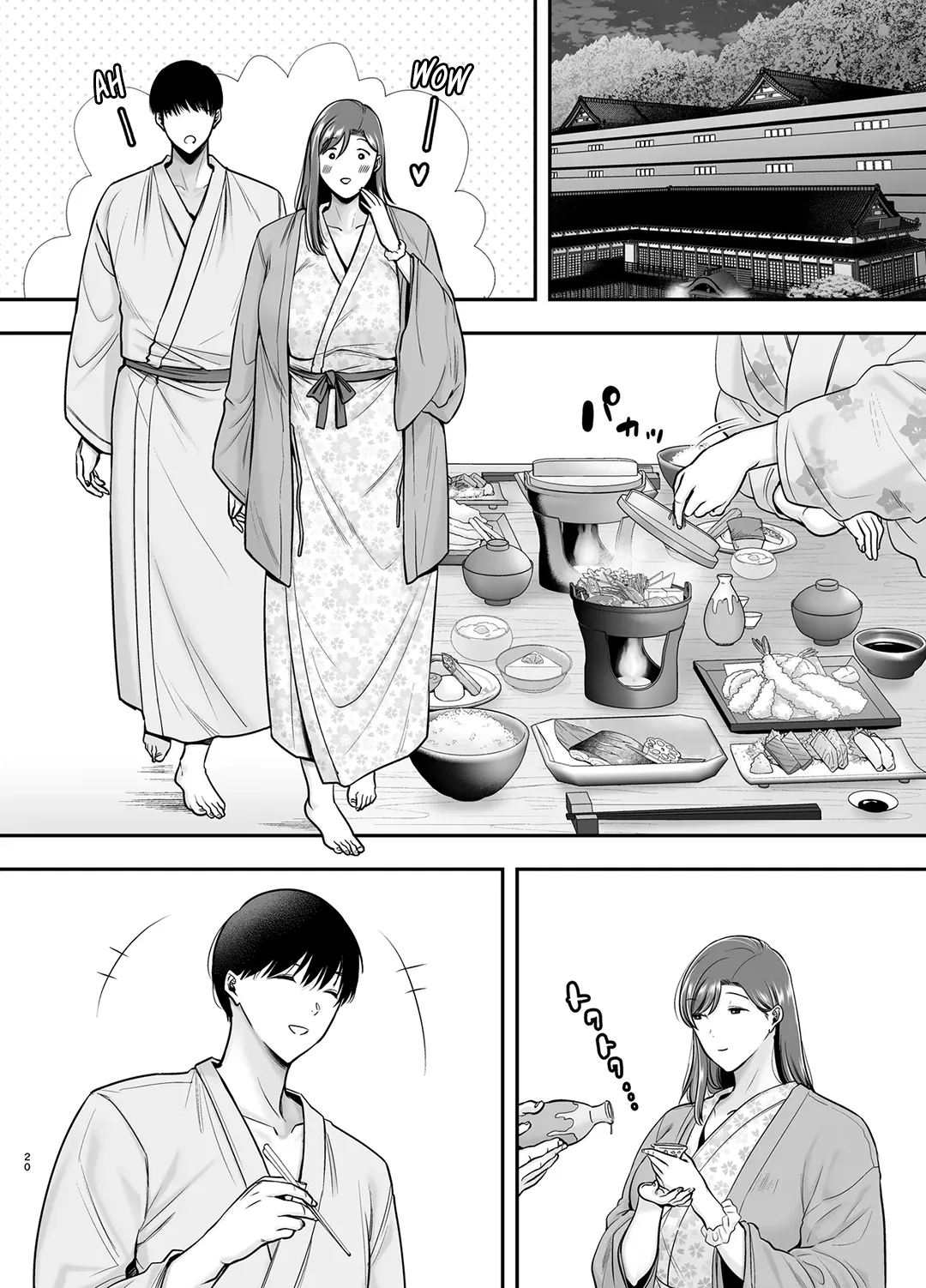 HentaiVN.net - Ảnh 19 - Bí mật của tôi với dì Mariko - Chap 3