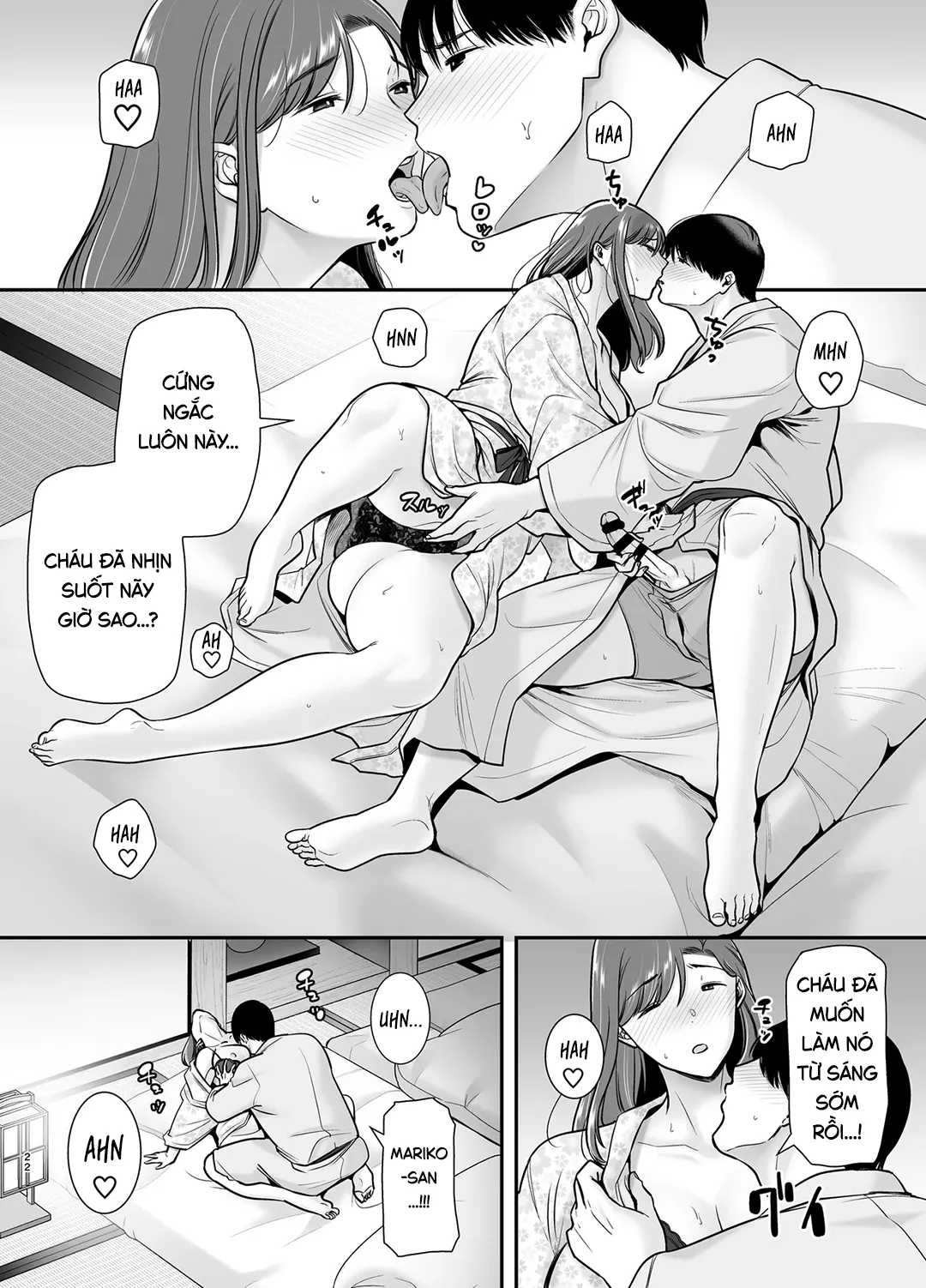 HentaiVN.net - Ảnh 21 - Bí mật của tôi với dì Mariko - Chap 3