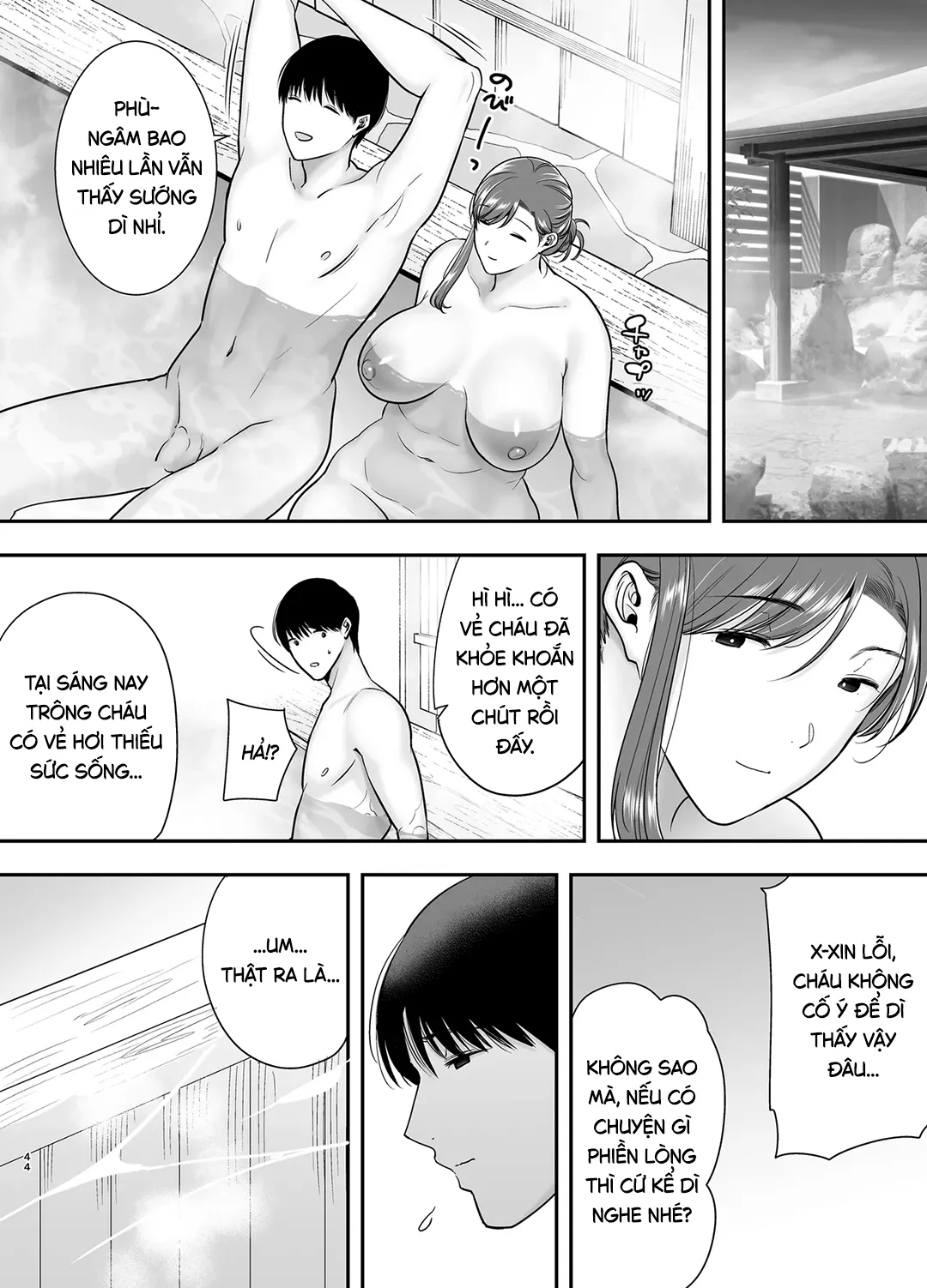 HentaiVN.net - Ảnh 43 - Bí mật của tôi với dì Mariko - Chap 3