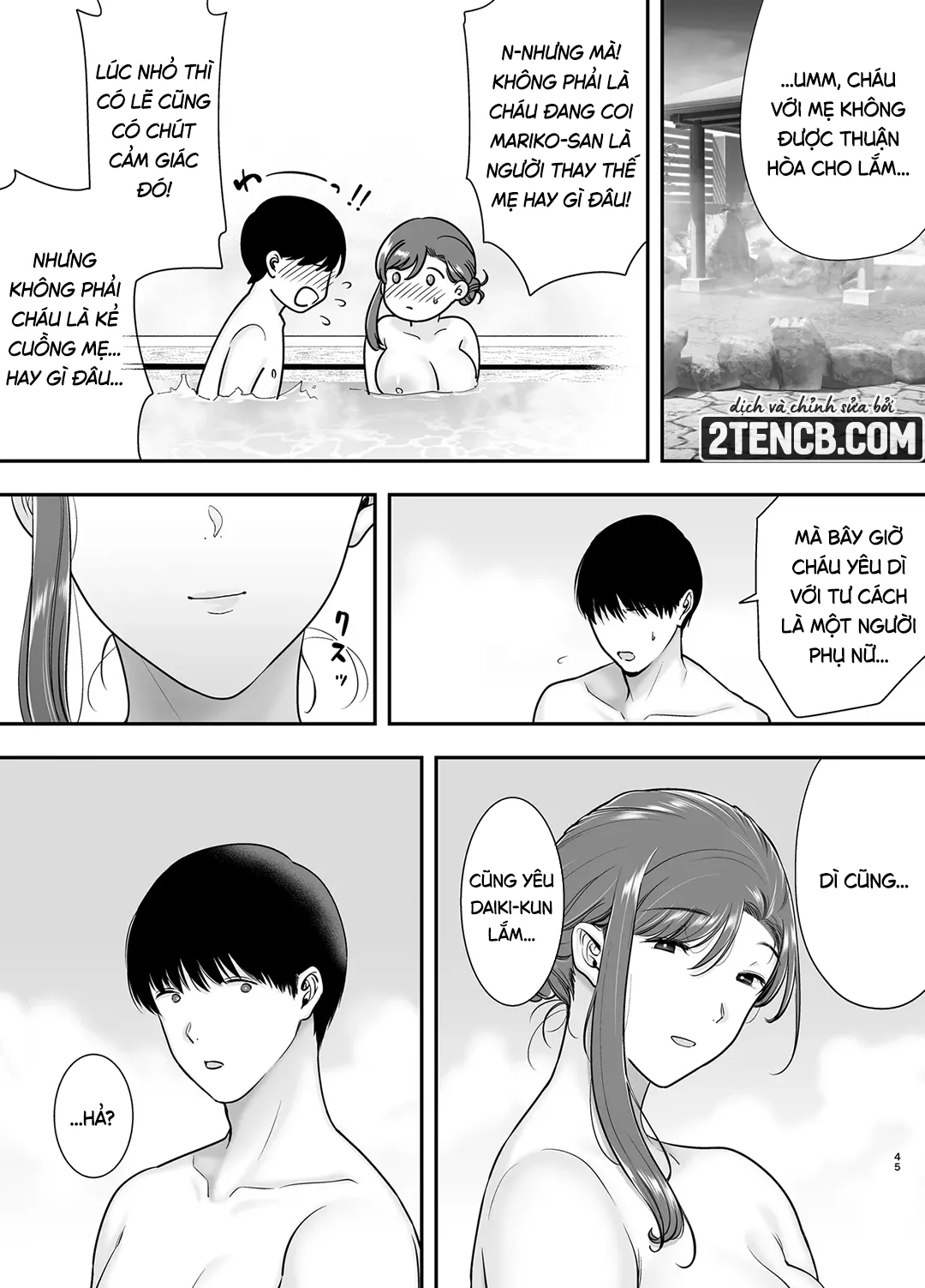 HentaiVN.net - Ảnh 44 - Bí mật của tôi với dì Mariko - Chap 3