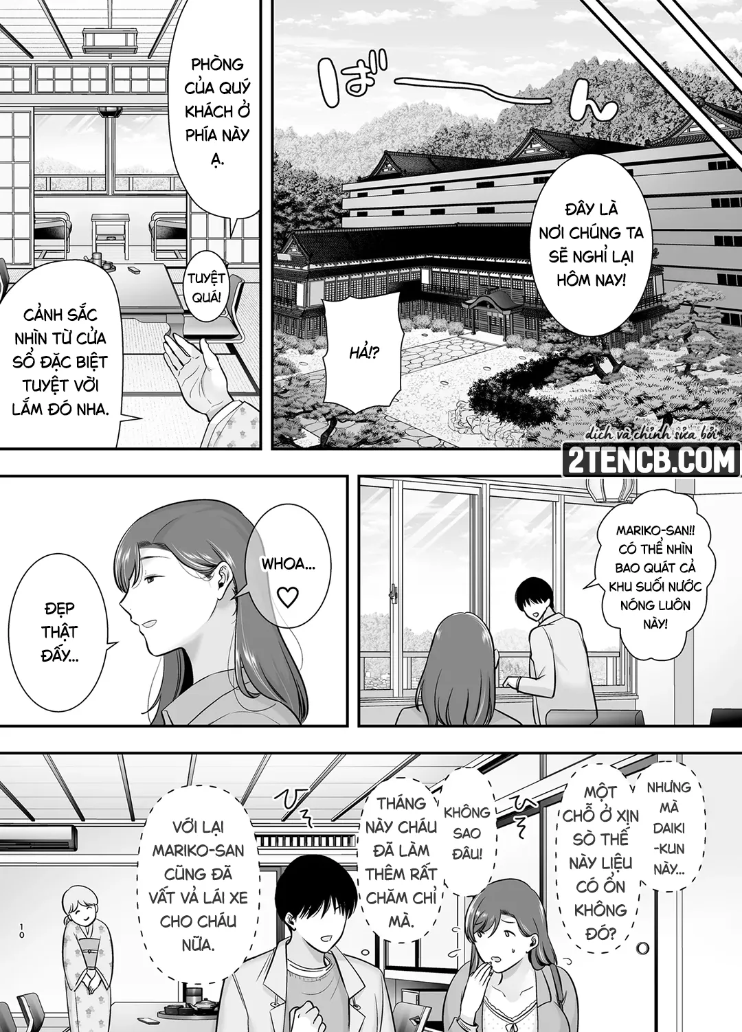 HentaiVN.net - Ảnh 9 - Bí mật của tôi với dì Mariko - Chap 3
