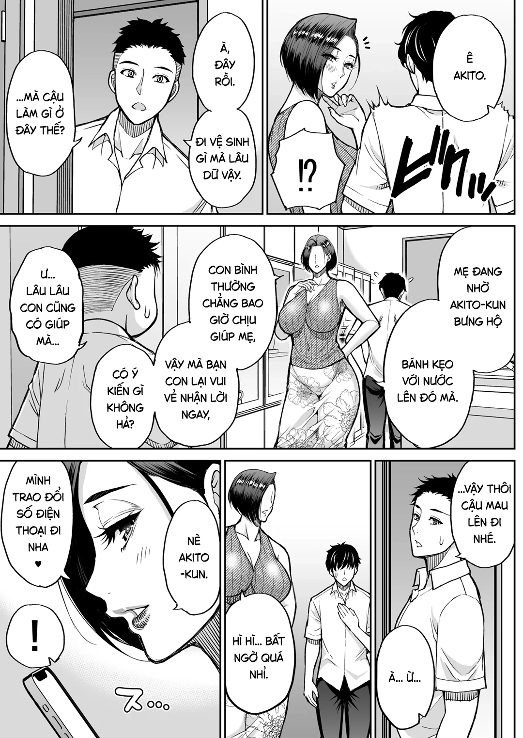 HentaiVN.net - Ảnh 22 - Mẹ bạn tôi là một người dâm đãng - Chap 1