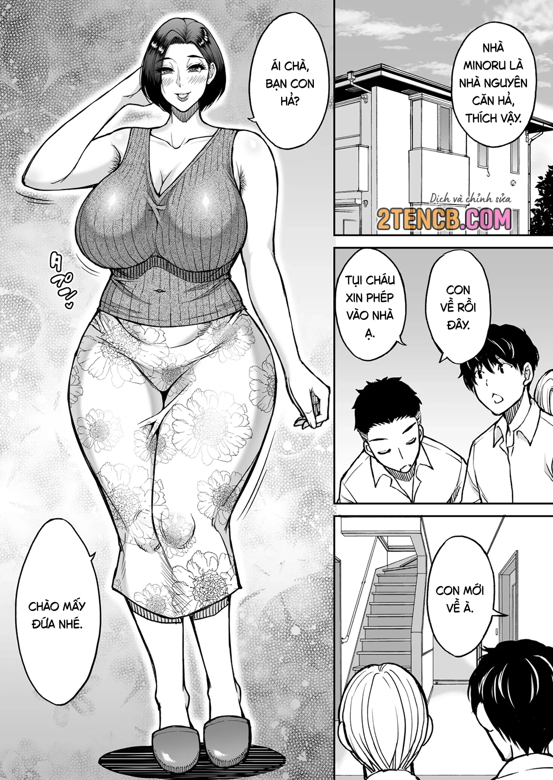 HentaiVN.net - Ảnh 3 - Mẹ bạn tôi là một người dâm đãng - Chap 1