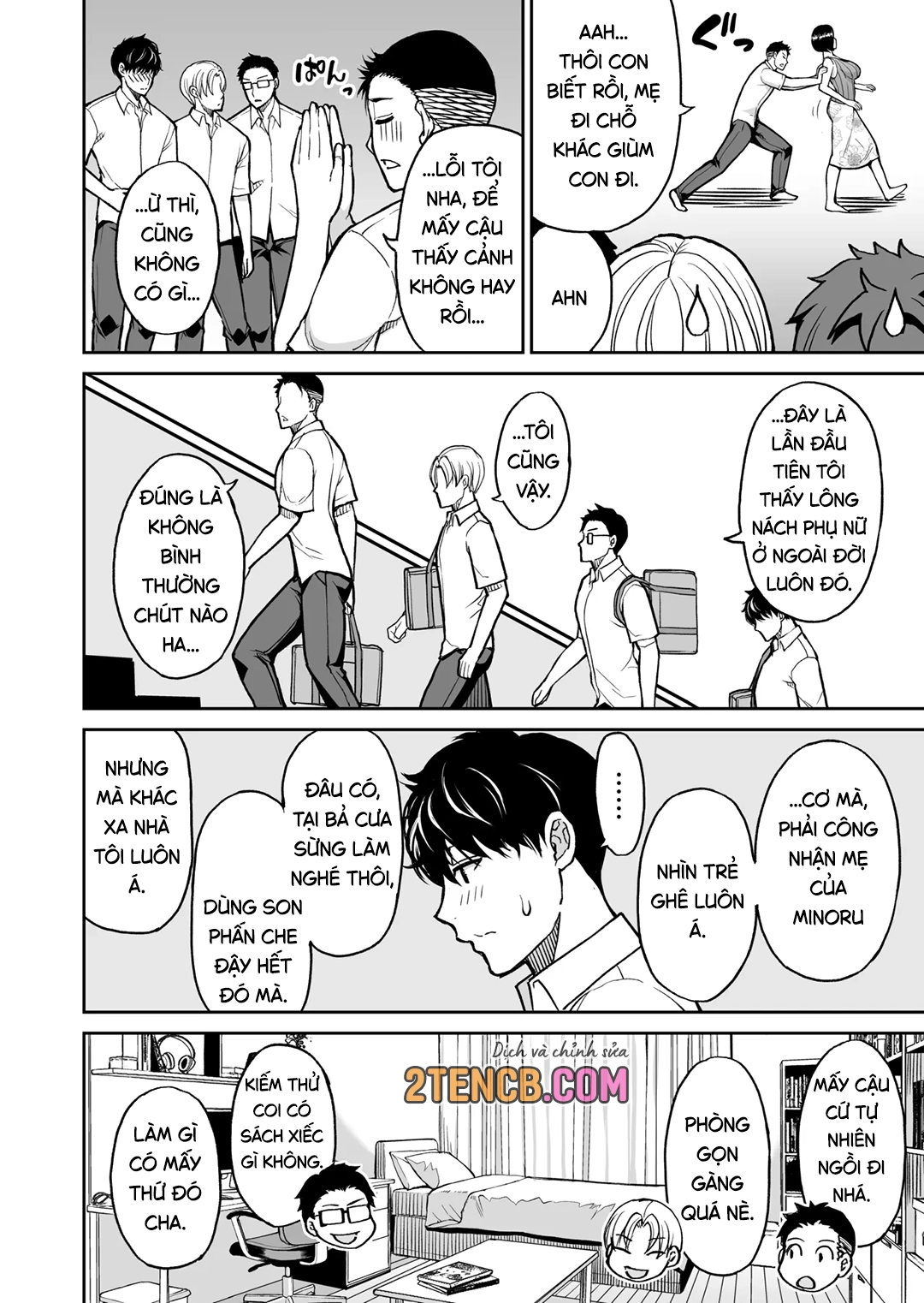 HentaiVN.net - Ảnh 5 - Mẹ bạn tôi là một người dâm đãng - Chap 1