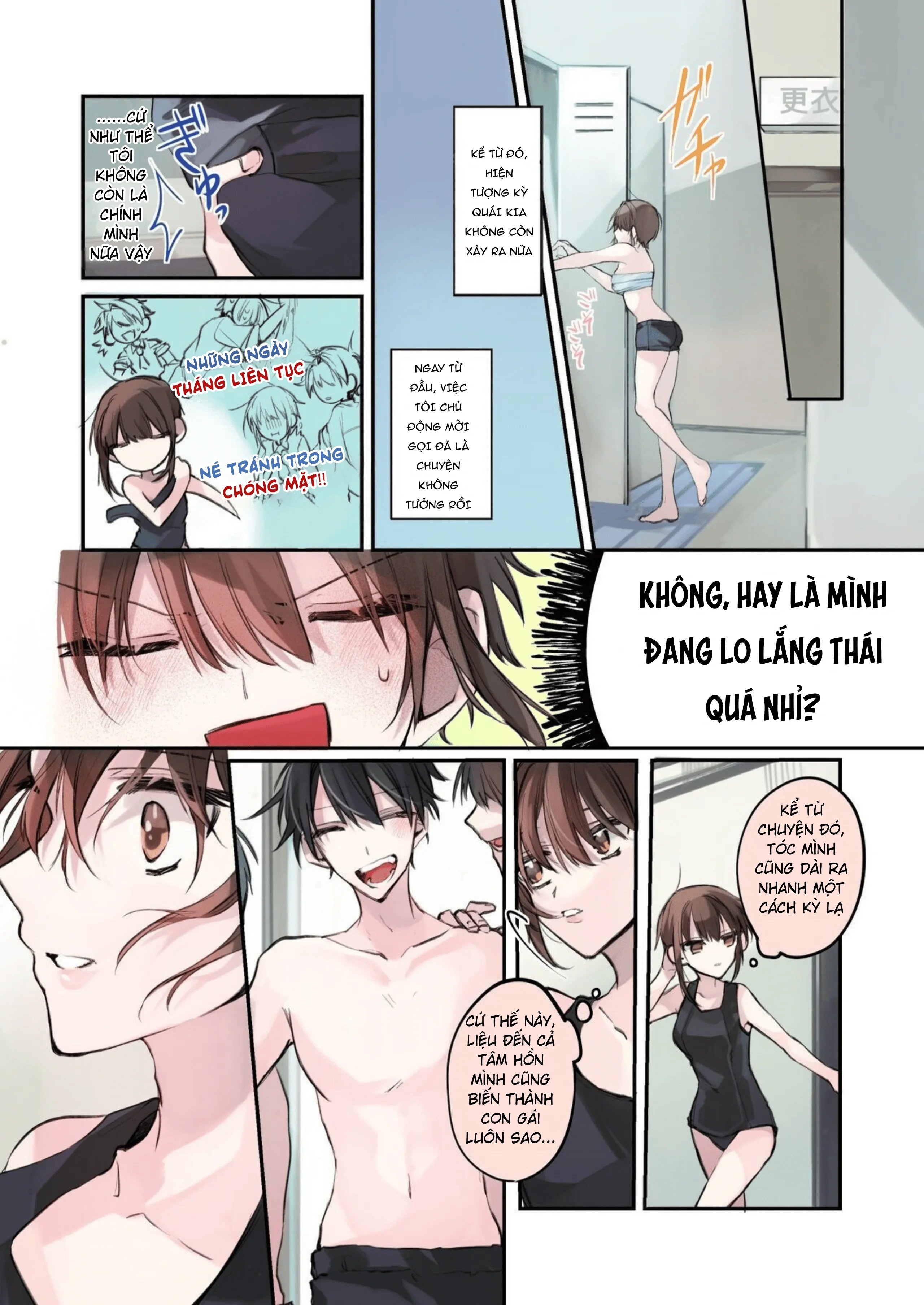HentaiVN.net - Ảnh 26 - Ứng Dụng Nhập Hồn Vào Cô Gái TS ~Một cô nàng TS bướng bỉnh bị người khác tùy tiện sử dụng cơ thể, và khi nhận ra thì đã hoàn toàn “rơi thành con gái” mất rồi~ - Chap 1