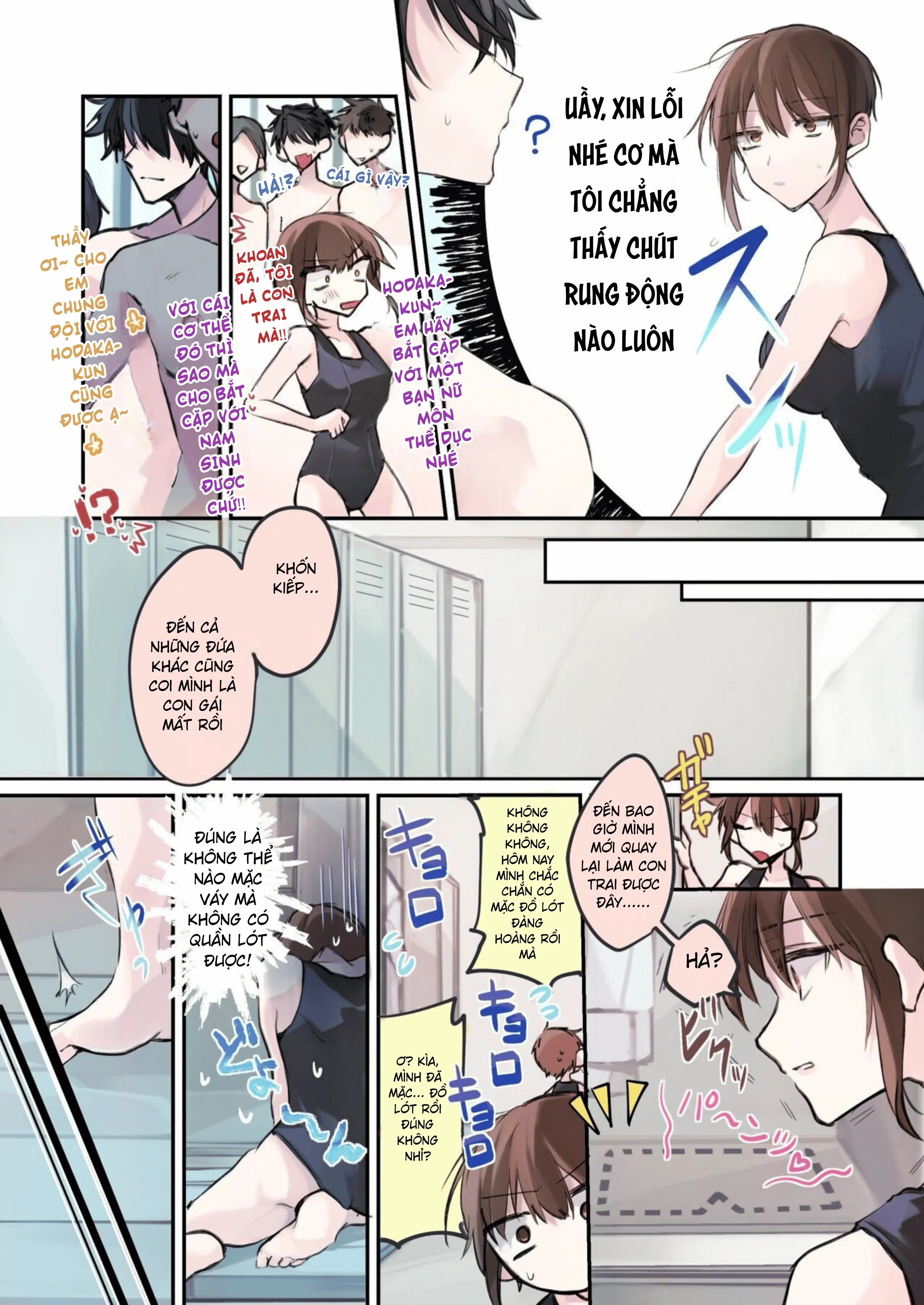 HentaiVN.net - Ảnh 27 - Ứng Dụng Nhập Hồn Vào Cô Gái TS ~Một cô nàng TS bướng bỉnh bị người khác tùy tiện sử dụng cơ thể, và khi nhận ra thì đã hoàn toàn “rơi thành con gái” mất rồi~ - Chap 1