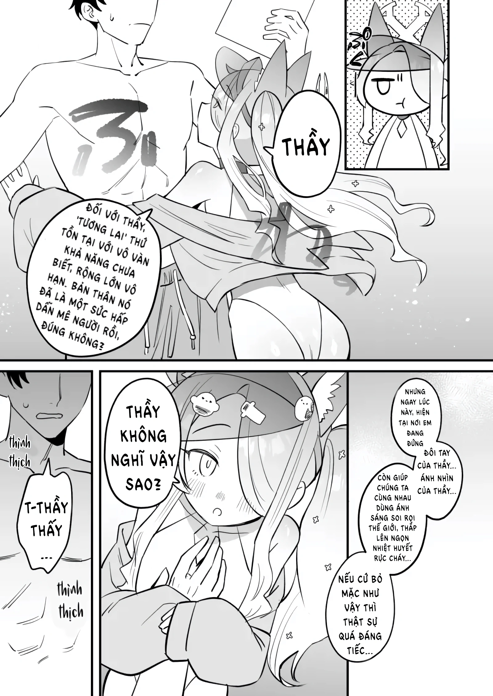 HentaiVN.net - Ảnh 6 - Mùa hè này với thầy… hãy để em quyết định - Chap 1