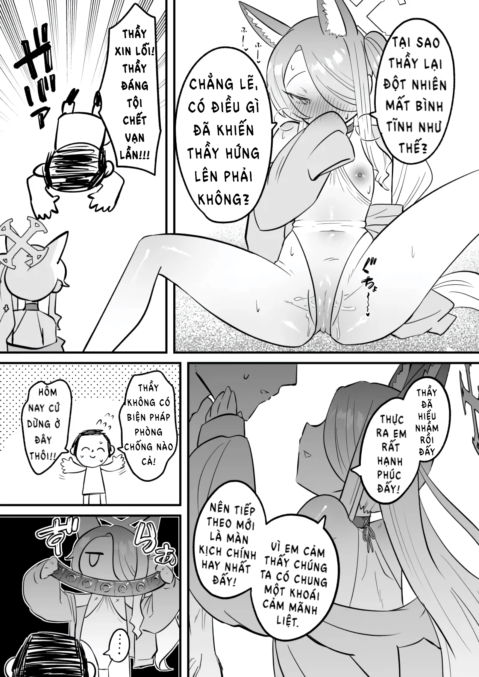 HentaiVN.net - Ảnh 4 - Mùa hè này với thầy… hãy để em quyết định - Chap 2