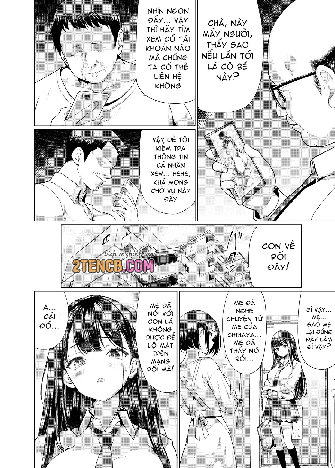 HentaiVN.net - Ảnh 3 - Sa vào tròng của đám già đốn mạt - Chap 1
