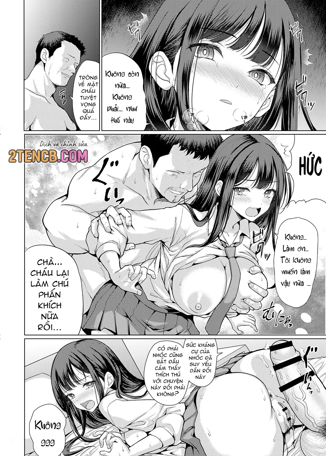 HentaiVN.net - Ảnh 31 - Sa vào tròng của đám già đốn mạt - Chap 1
