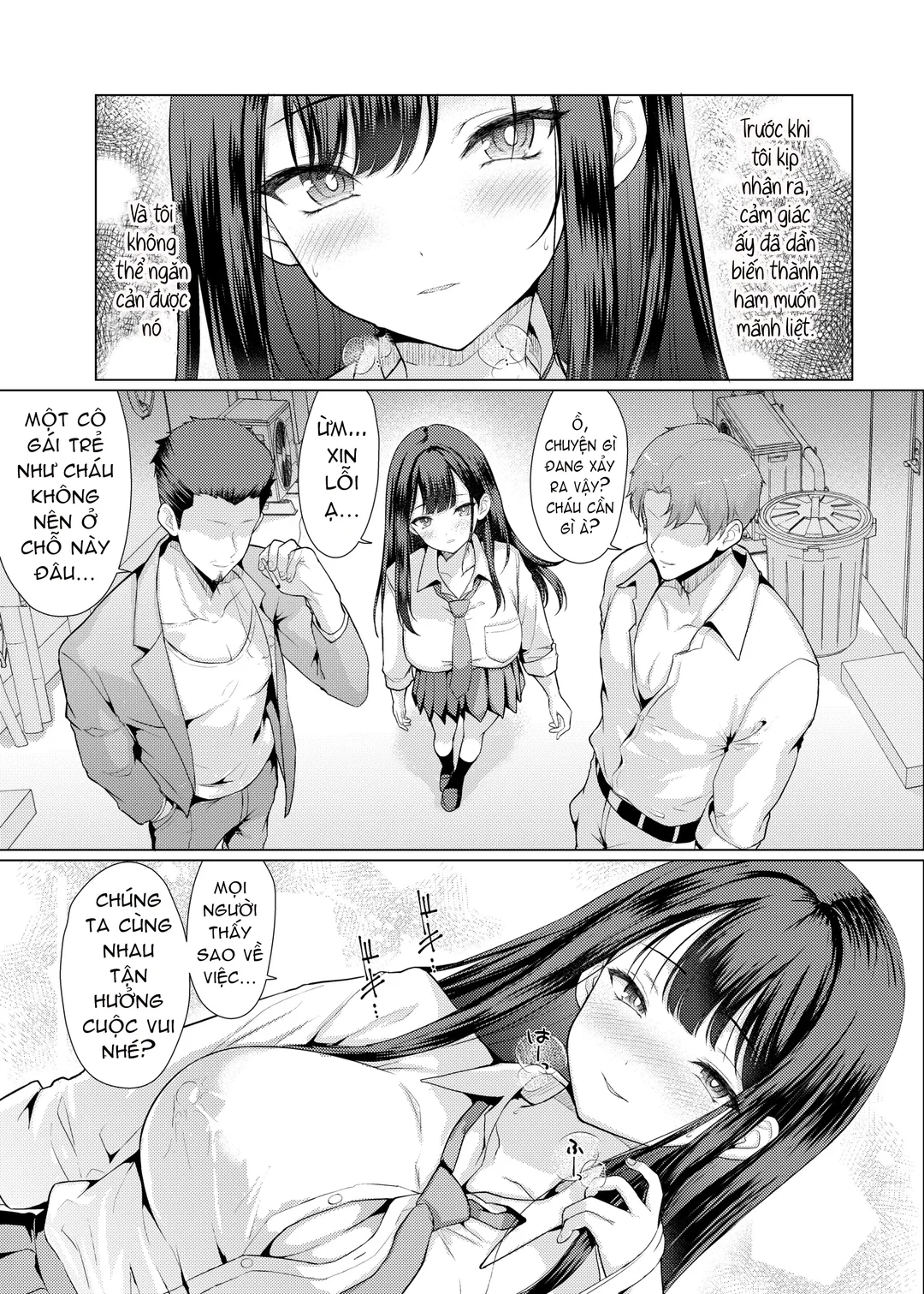 HentaiVN.net - Ảnh 54 - Sa vào tròng của đám già đốn mạt - Chap 1