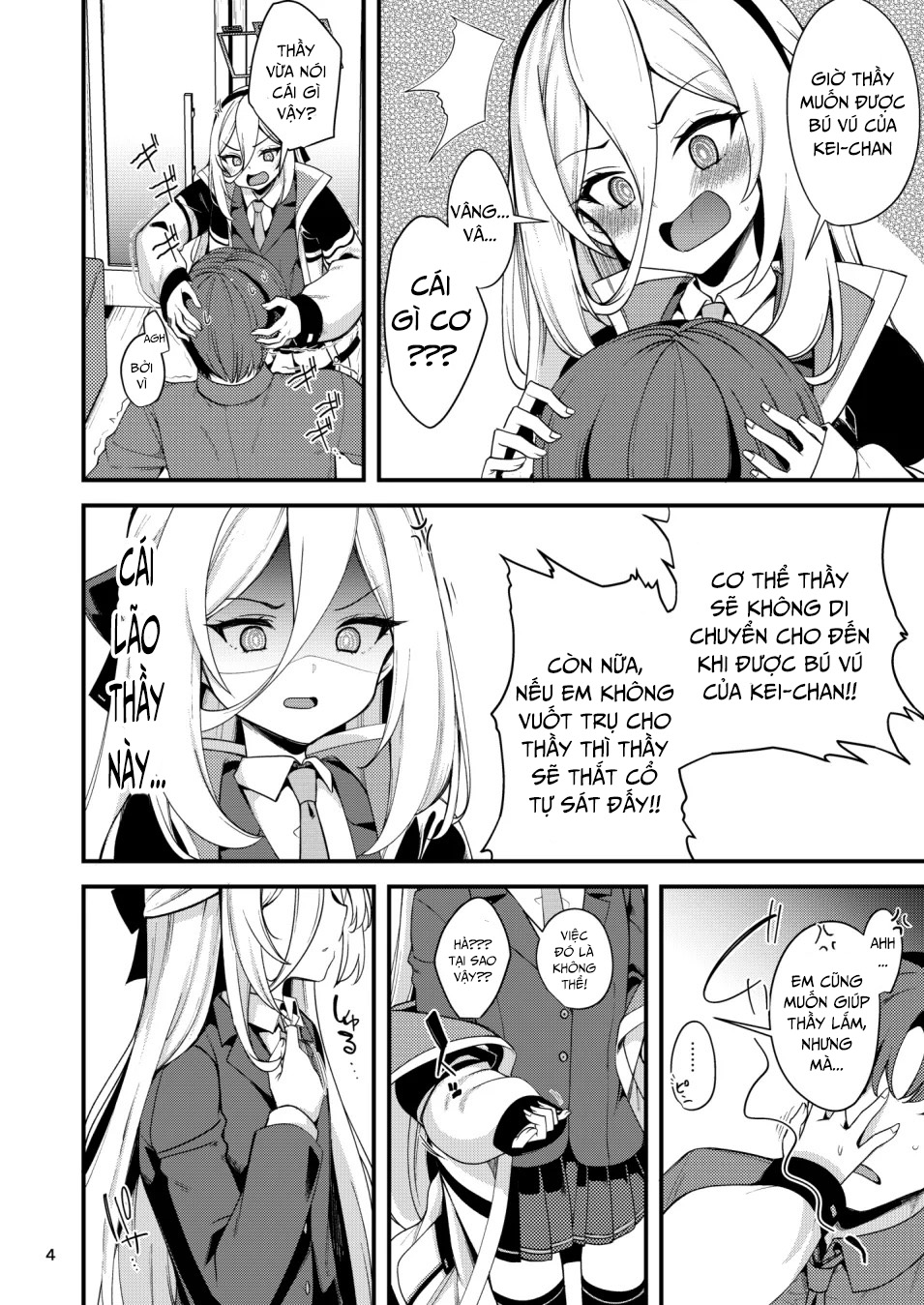 HentaiVN.net - Ảnh 3 - Kei-chan muốn được thụ thai - Chap 1