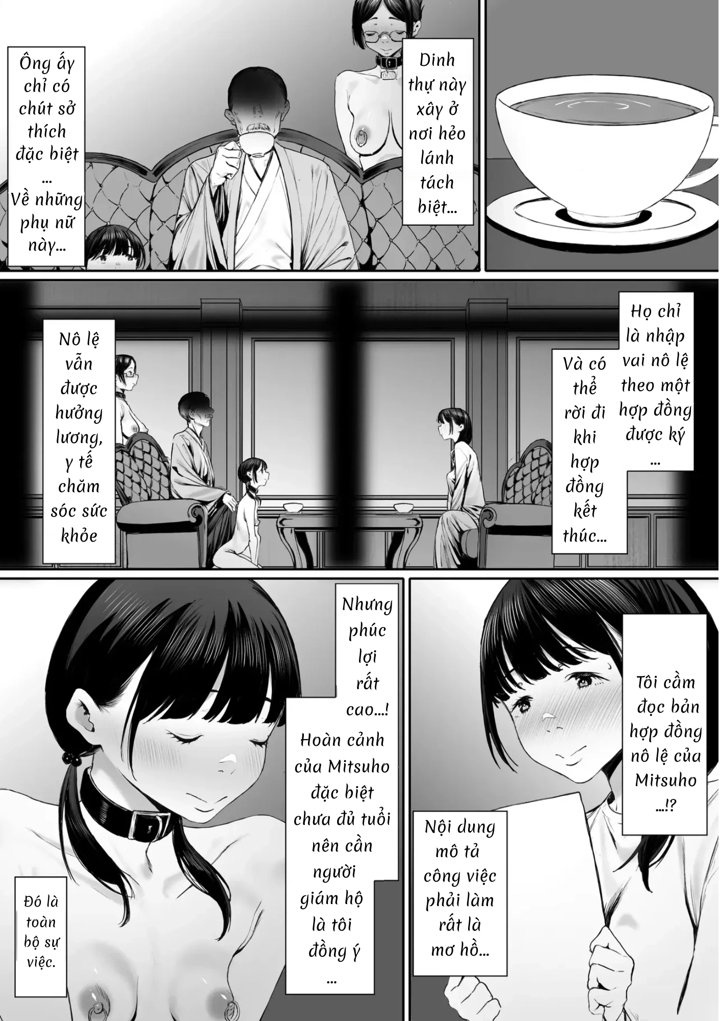 HentaiVN.net - Ảnh 26 - Bản hợp đồng nô lệ...! - Chap 1