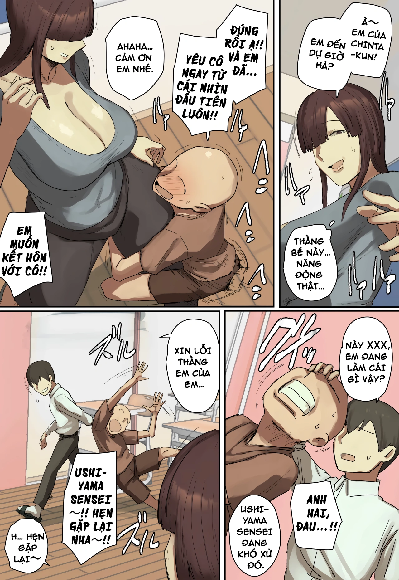 HentaiVN.net - Ảnh 4 - YÊU TỪ CÁI NHÌN ĐẦU TIÊN - Chap 2