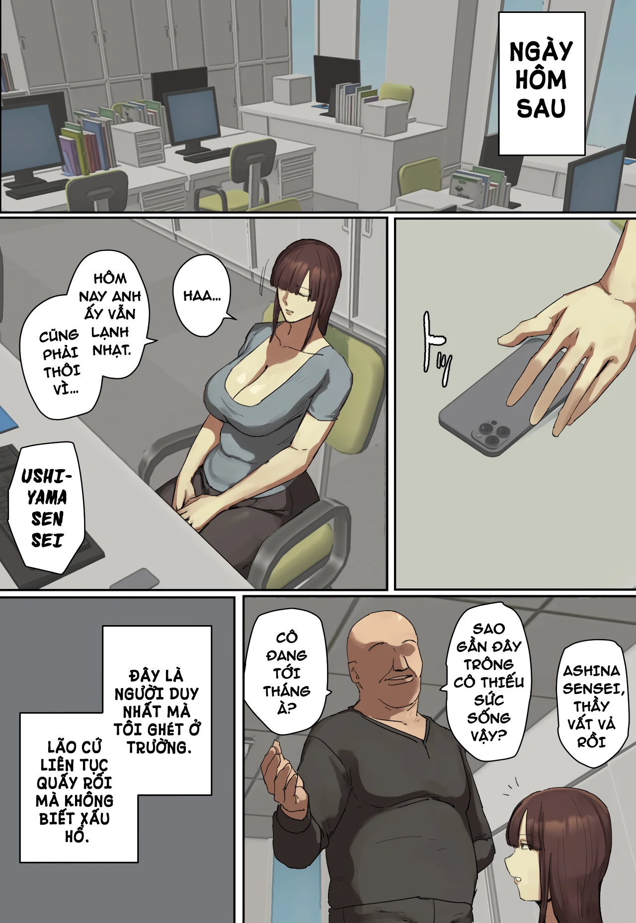 HentaiVN.net - Ảnh 6 - YÊU TỪ CÁI NHÌN ĐẦU TIÊN - Chap 2