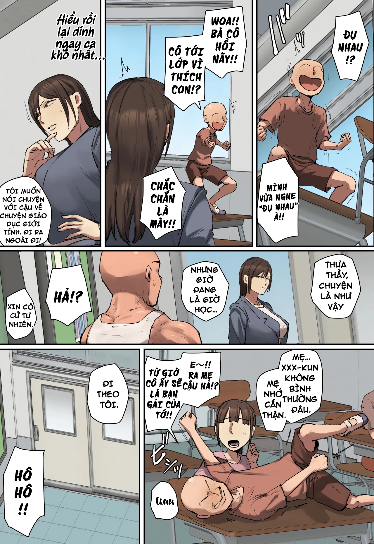 HentaiVN.net - Ảnh 12 - YÊU TỪ CÁI NHÌN ĐẦU TIÊN - Chap 3