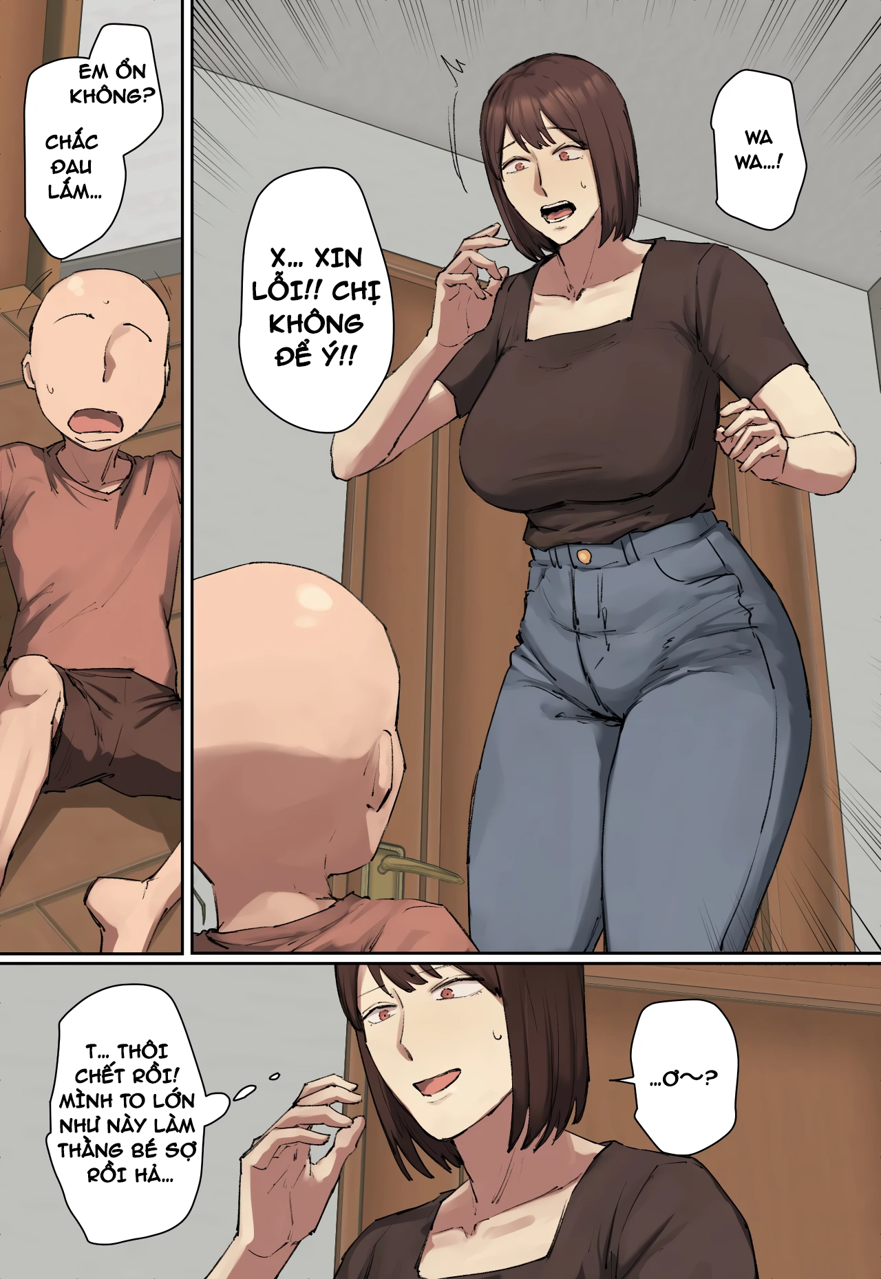 HentaiVN.net - Ảnh 5 - YÊU TỪ CÁI NHÌN ĐẦU TIÊN - Chap 5