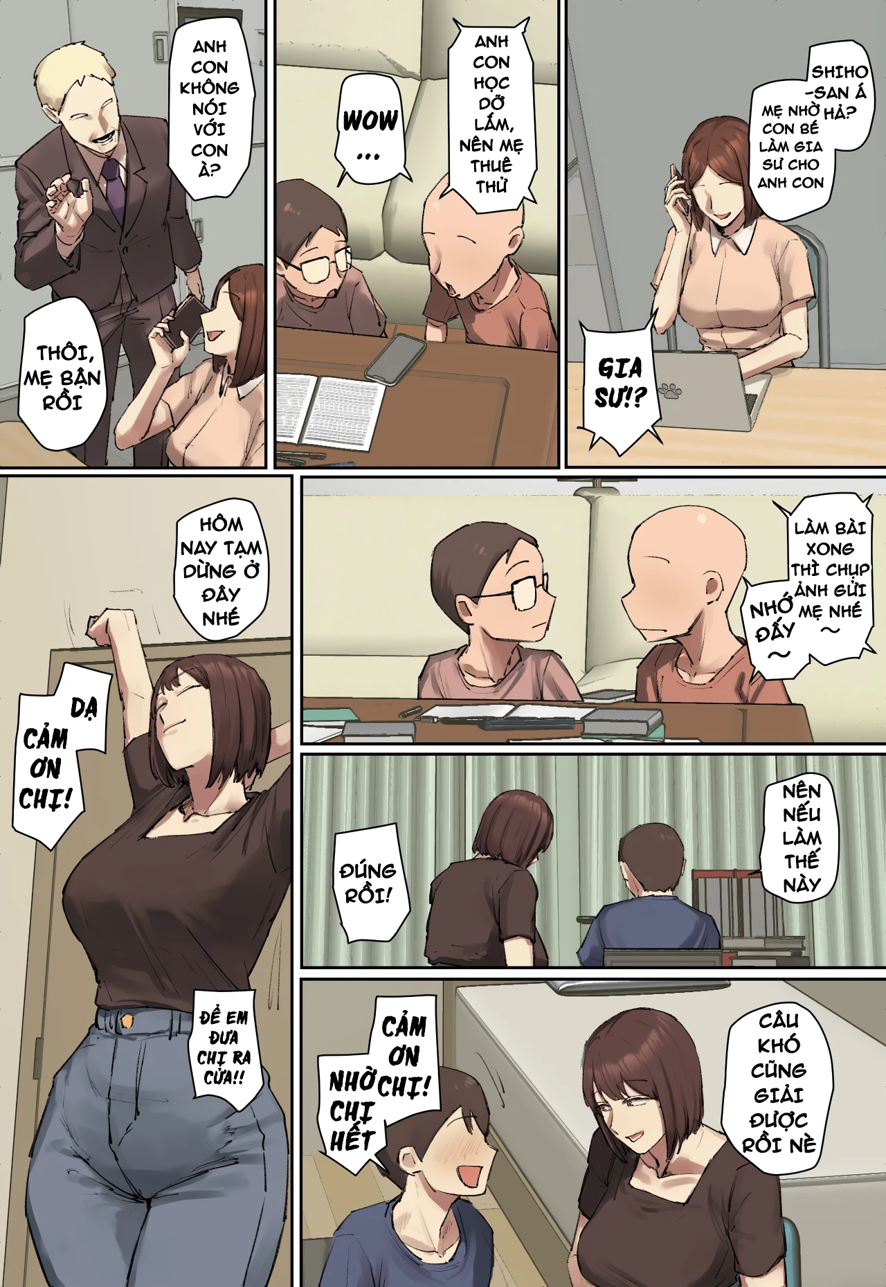 HentaiVN.net - Ảnh 8 - YÊU TỪ CÁI NHÌN ĐẦU TIÊN - Chap 5