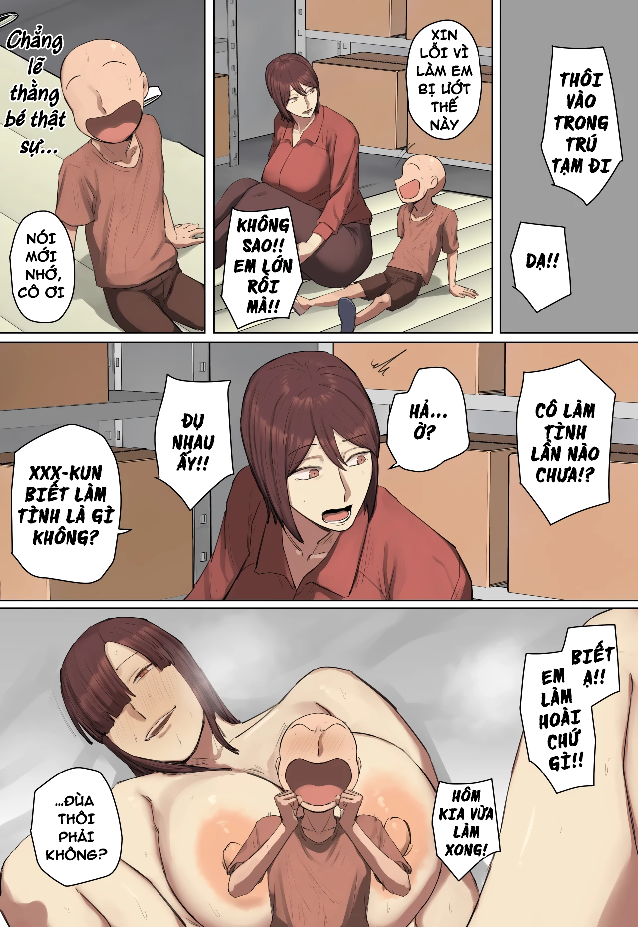 HentaiVN.net - Ảnh 18 - YÊU TỪ CÁI NHÌN ĐẦU TIÊN - Chap 6