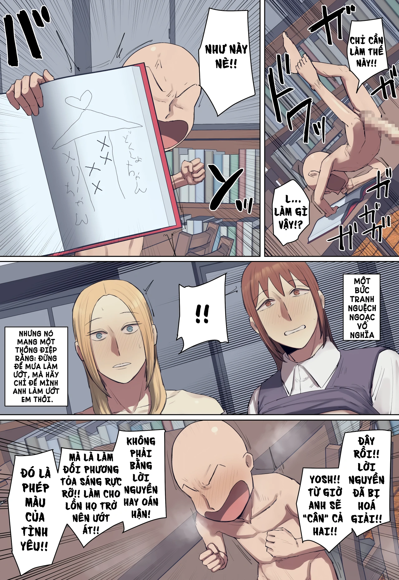 HentaiVN.net - Ảnh 25 - YÊU TỪ CÁI NHÌN ĐẦU TIÊN - Chap 9