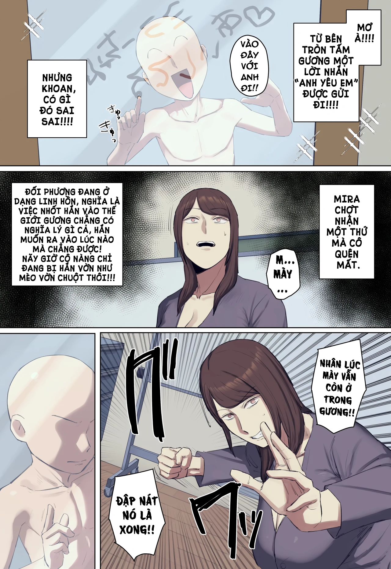 HentaiVN.net - Ảnh 7 - YÊU TỪ CÁI NHÌN ĐẦU TIÊN - Chap 9