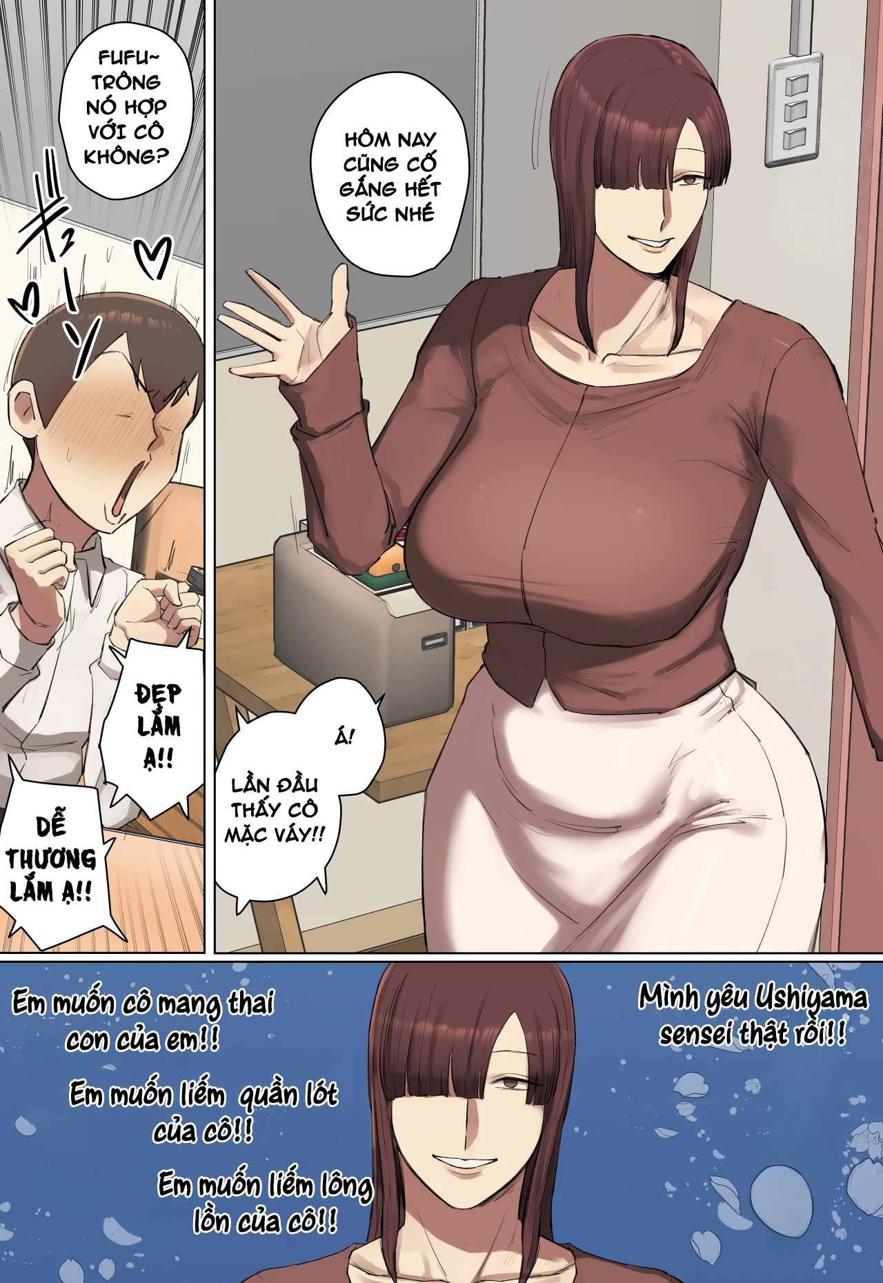 HentaiVN.net - Ảnh 8 - YÊU TỪ CÁI NHÌN ĐẦU TIÊN - Chap 10