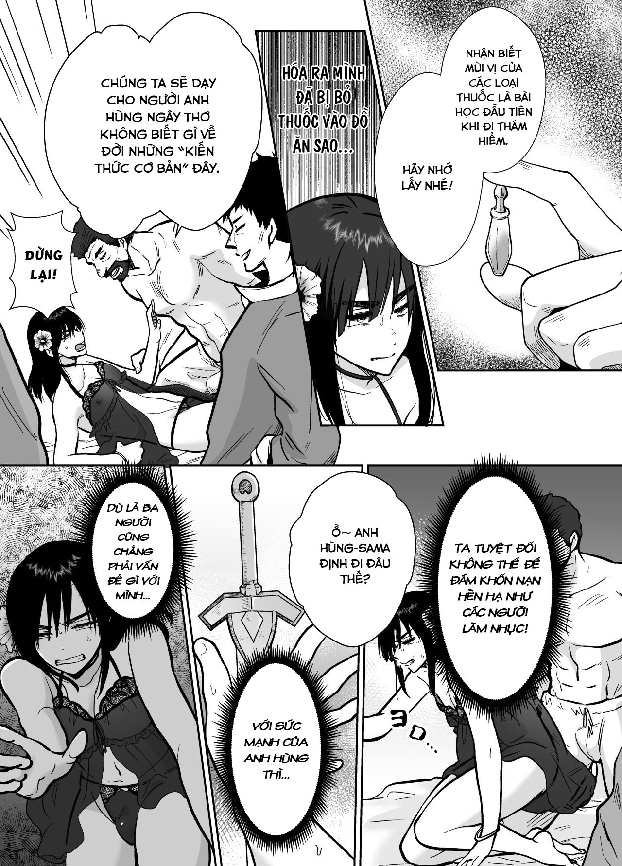 HentaiVN.net - Ảnh 11 - Mesu Ochi Yuusha-sama - Chap 1