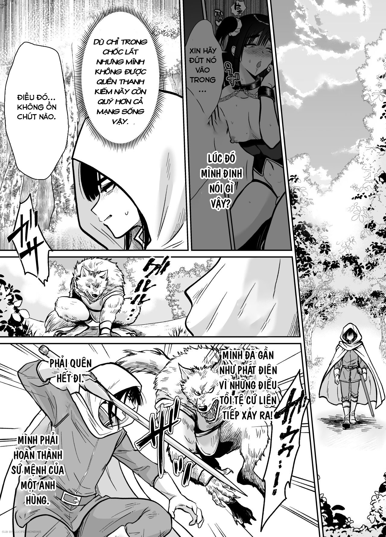 HentaiVN.net - Ảnh 34 - Mesu Ochi Yuusha-sama - Chap 1