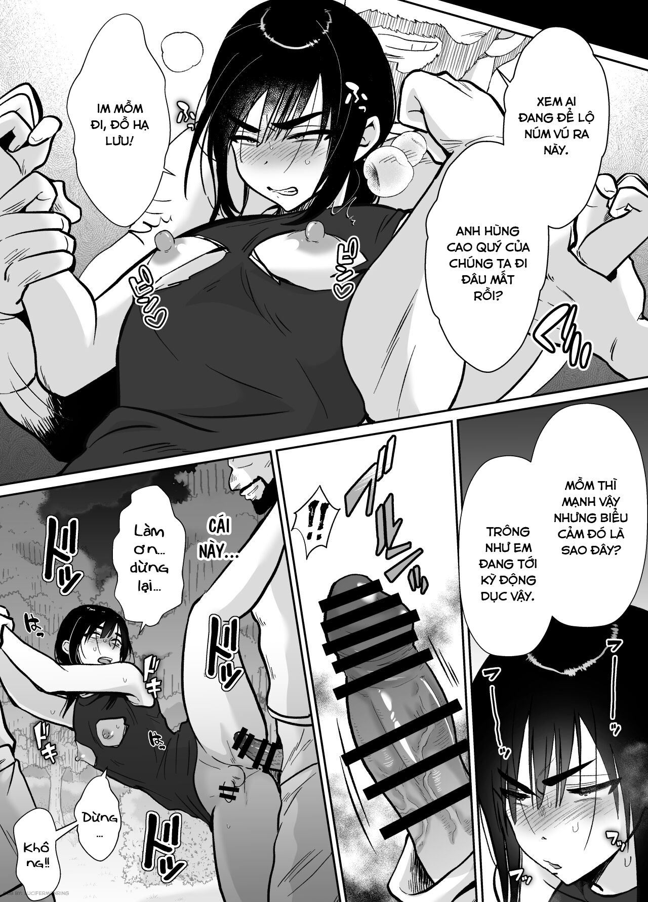 HentaiVN.net - Ảnh 38 - Mesu Ochi Yuusha-sama - Chap 1