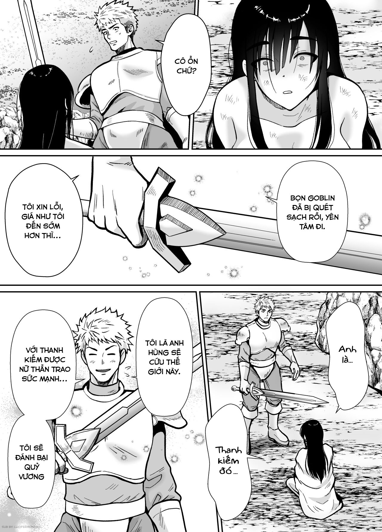 HentaiVN.net - Ảnh 56 - Mesu Ochi Yuusha-sama - Chap 1