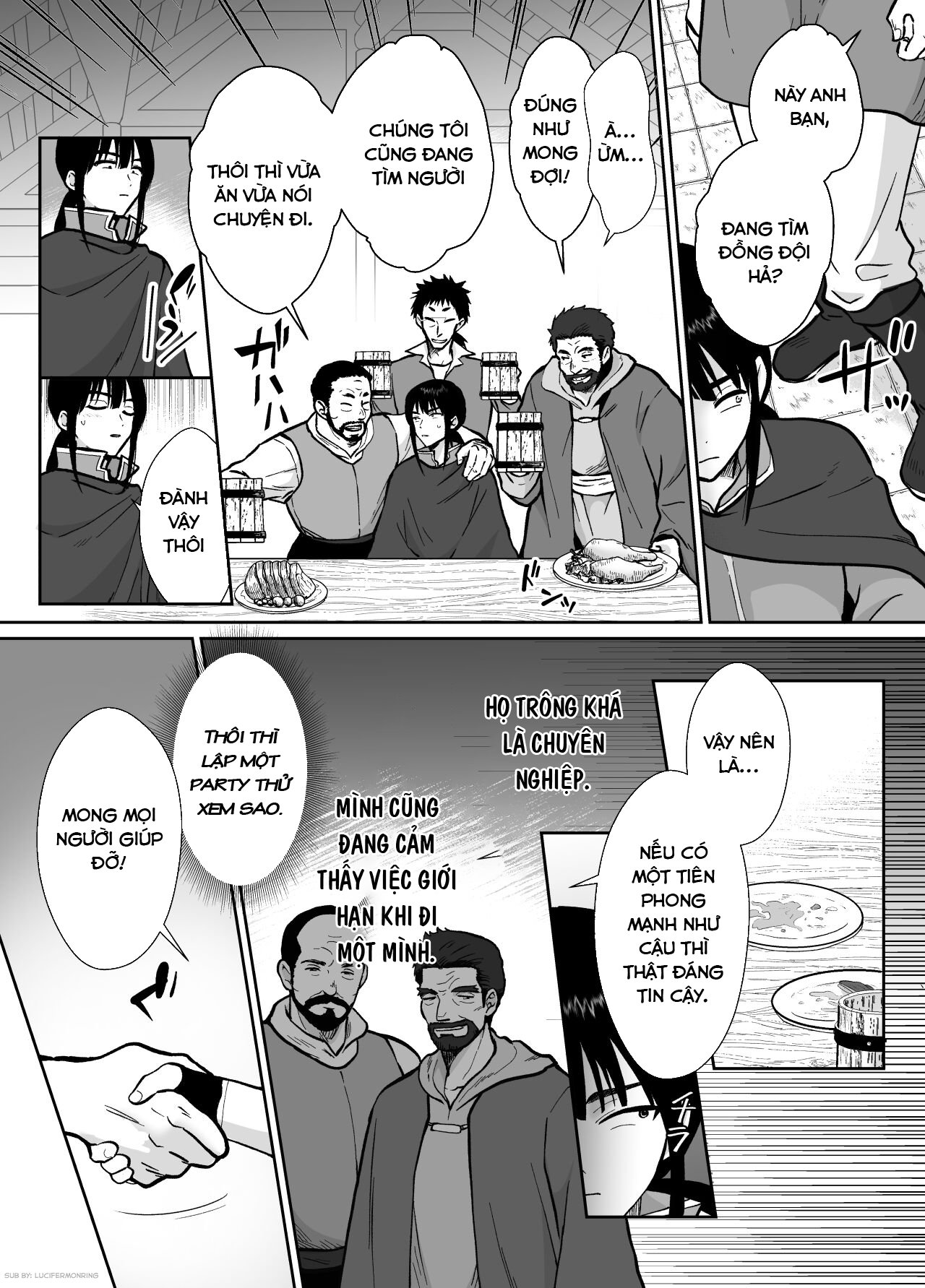HentaiVN.net - Ảnh 8 - Mesu Ochi Yuusha-sama - Chap 1