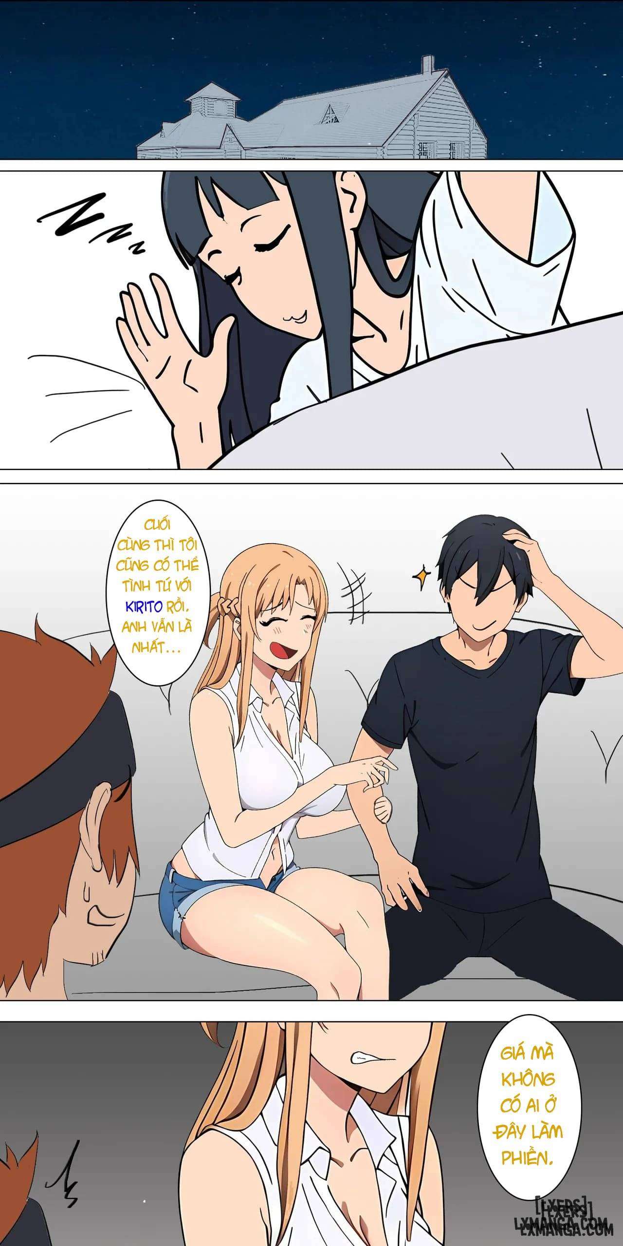 HentaiVN.net - Ảnh 13 - Asuna family - Chap 1