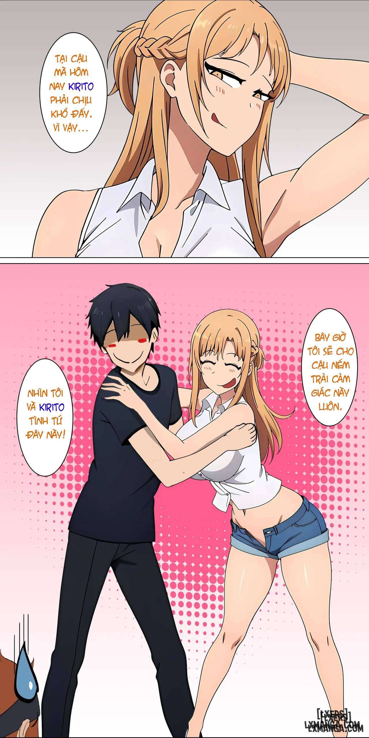 HentaiVN.net - Ảnh 15 - Asuna family - Chap 1