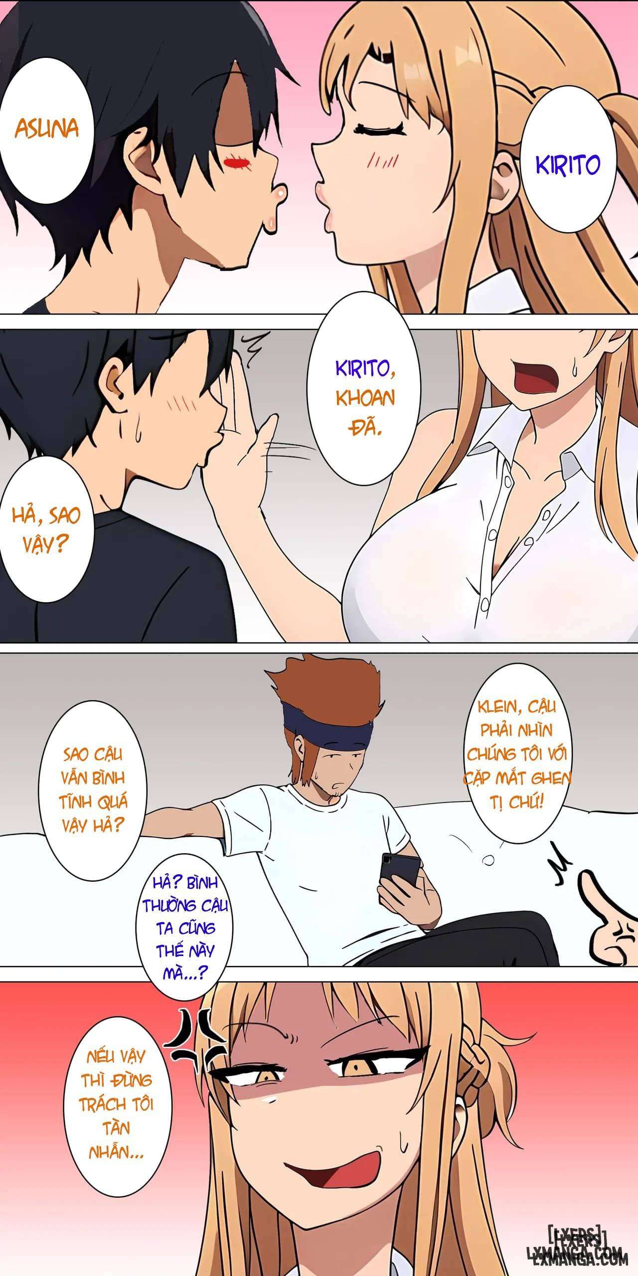 HentaiVN.net - Ảnh 16 - Asuna family - Chap 1
