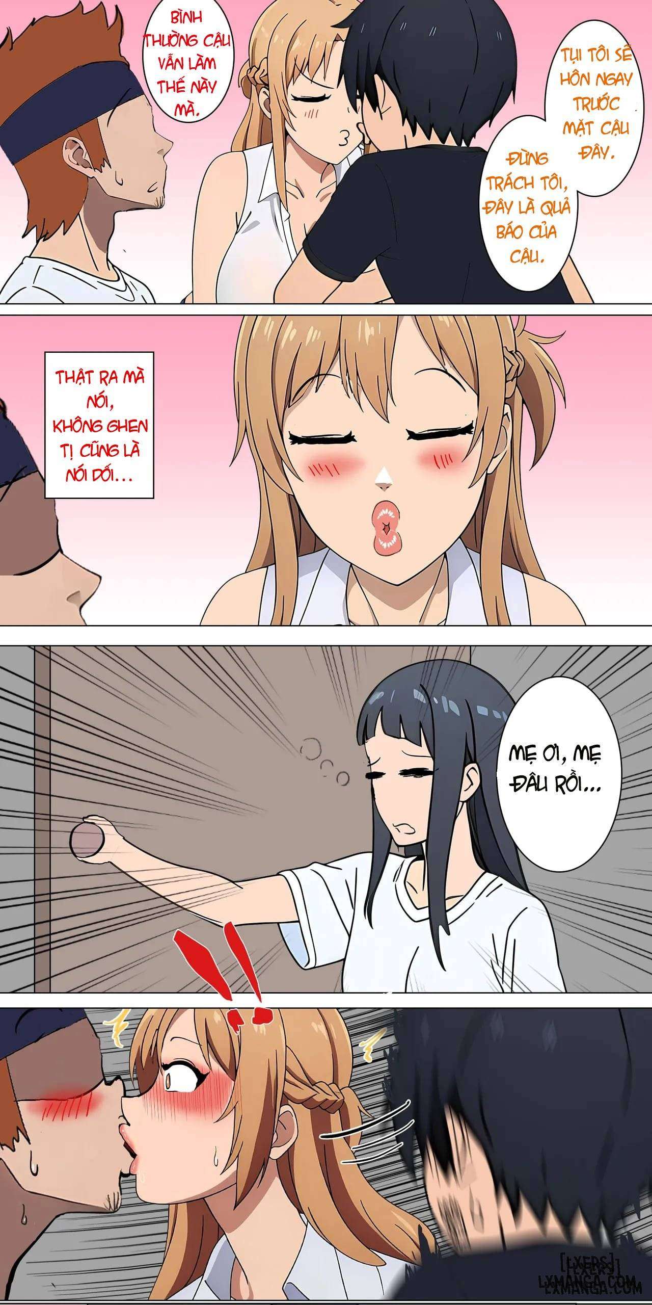HentaiVN.net - Ảnh 17 - Asuna family - Chap 1