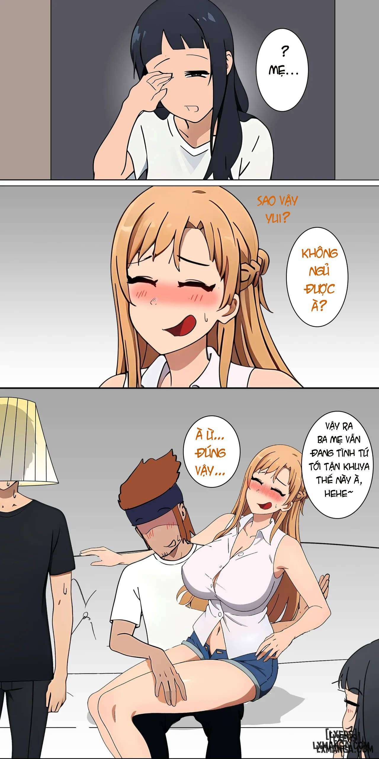 HentaiVN.net - Ảnh 18 - Asuna family - Chap 1