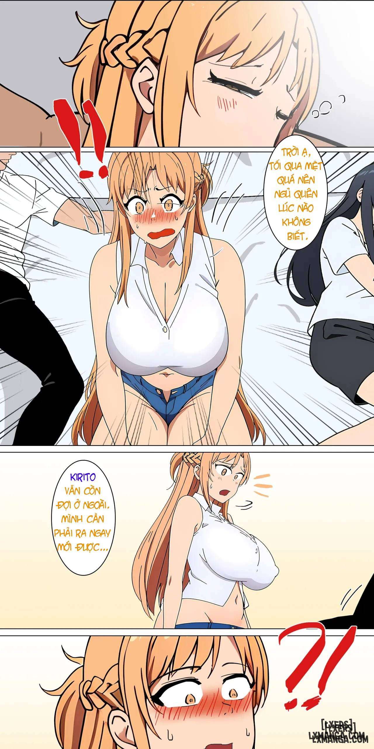 HentaiVN.net - Ảnh 25 - Asuna family - Chap 1