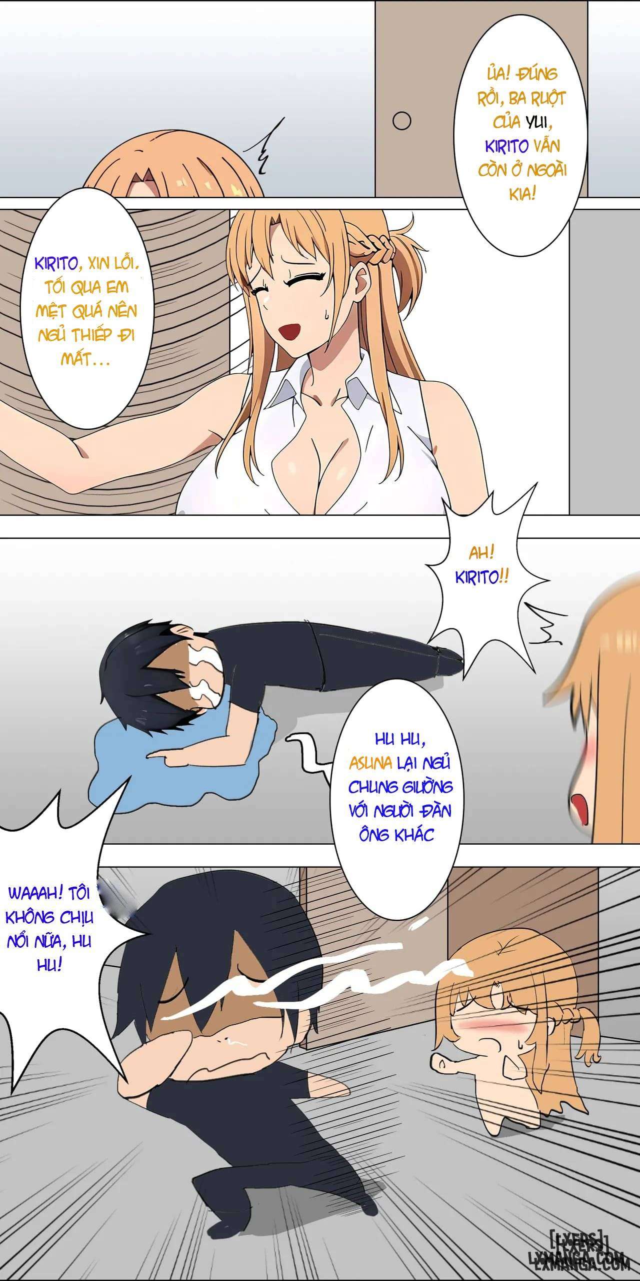 HentaiVN.net - Ảnh 27 - Asuna family - Chap 1