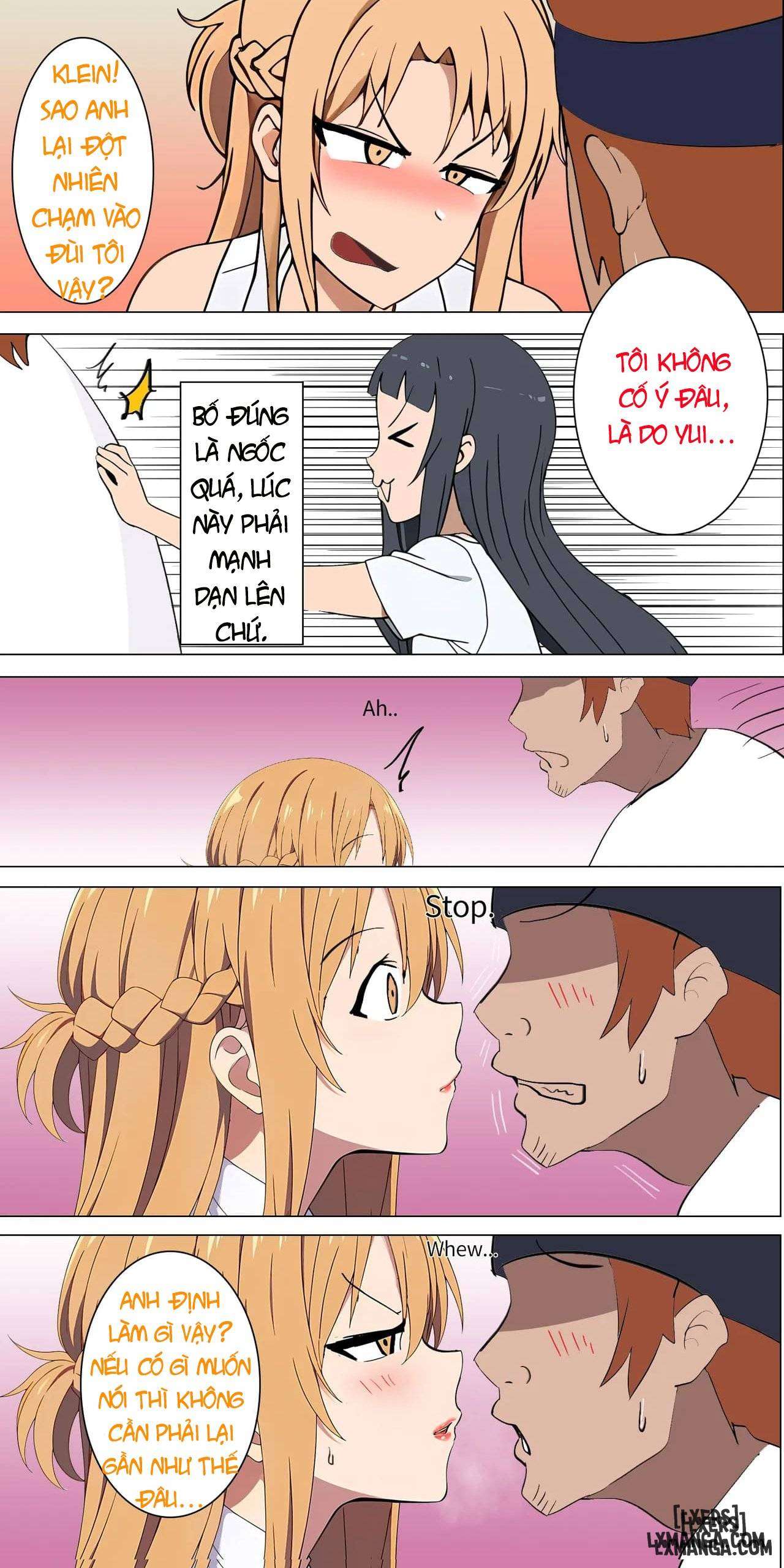 HentaiVN.net - Ảnh 4 - Asuna family - Chap 1