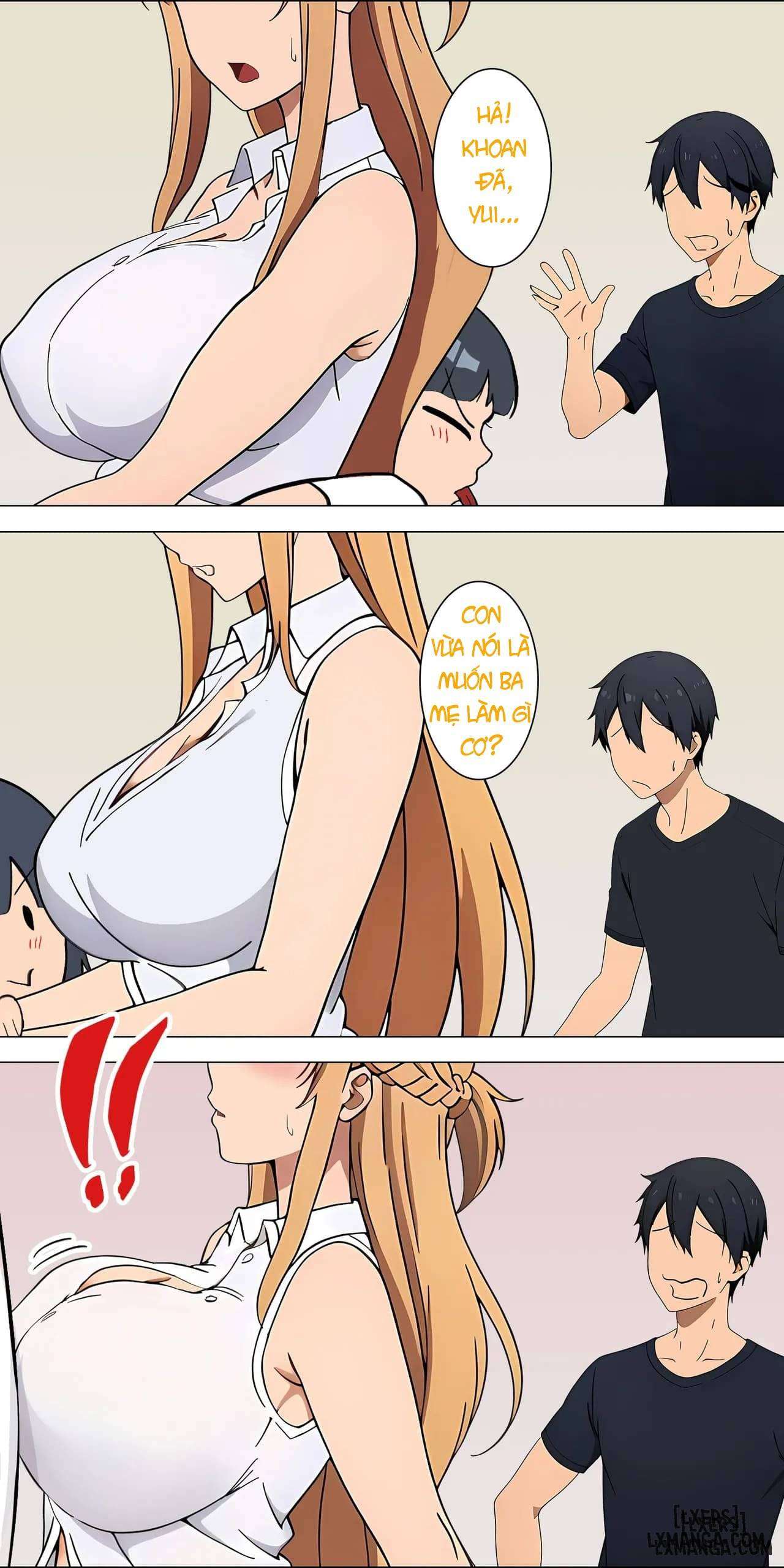 HentaiVN.net - Ảnh 8 - Asuna family - Chap 1