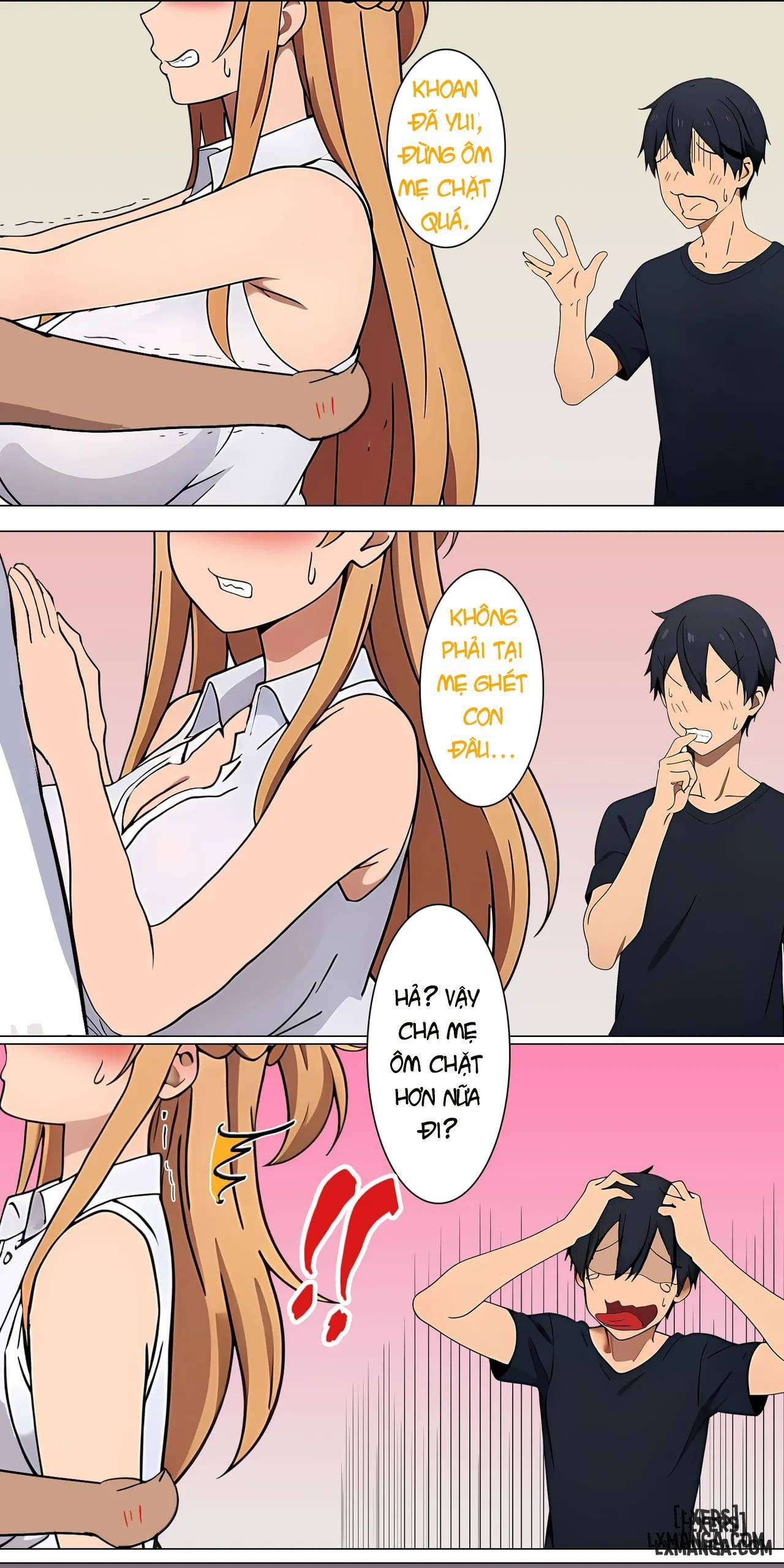 HentaiVN.net - Ảnh 9 - Asuna family - Chap 1