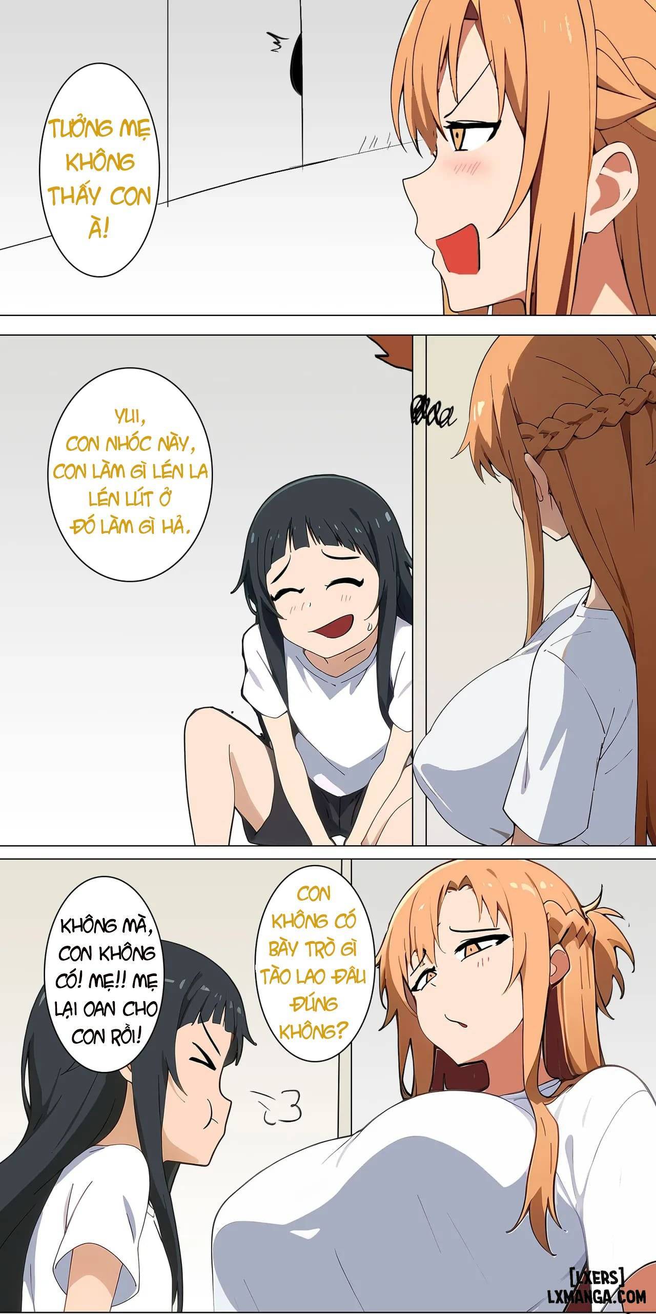 HentaiVN.net - Ảnh 4 - Asuna family - Chap 2