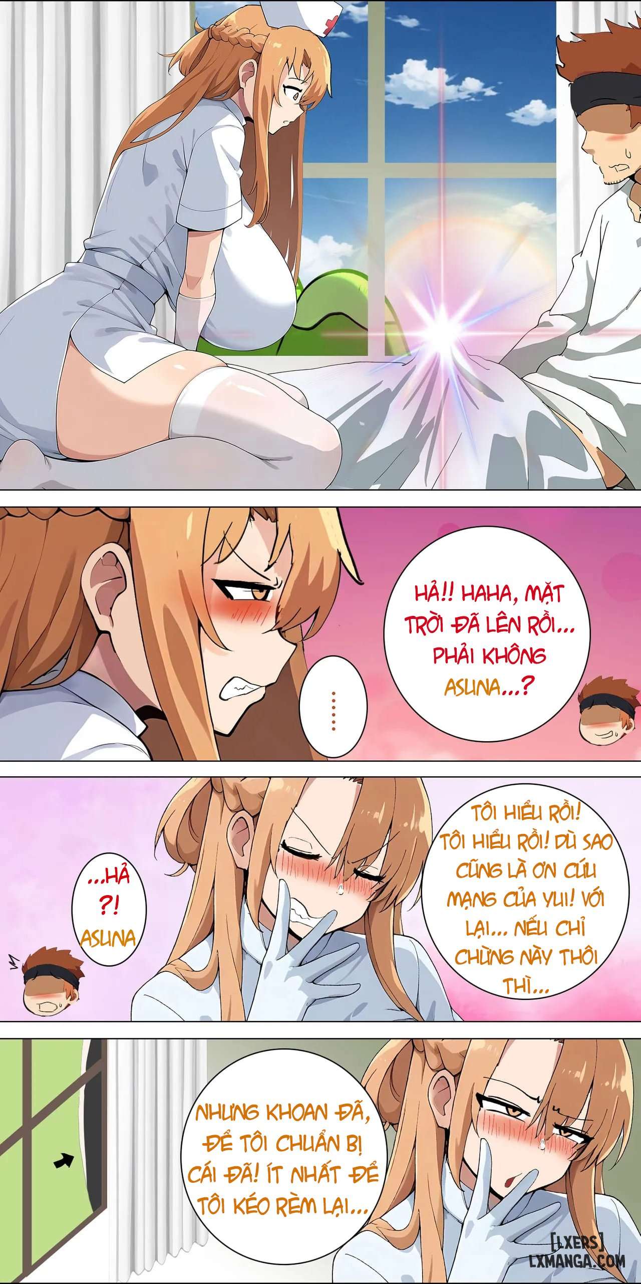 HentaiVN.net - Ảnh 14 - Asuna family - Chap 3
