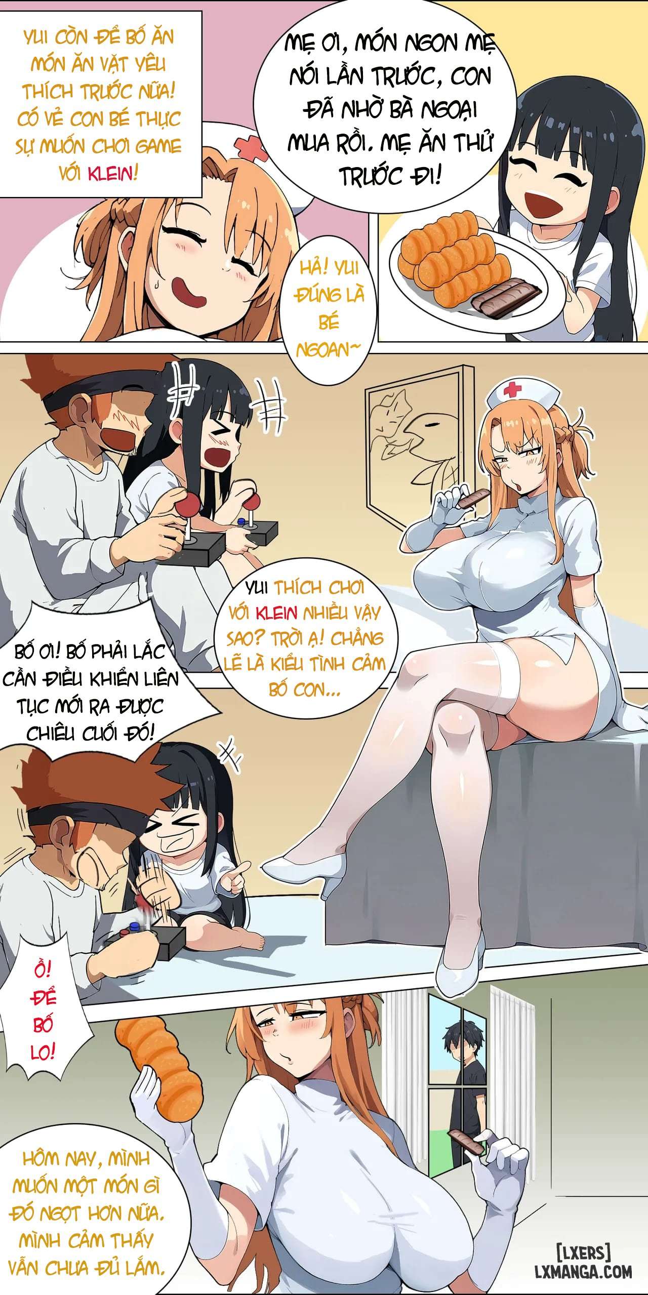 HentaiVN.net - Ảnh 21 - Asuna family - Chap 3