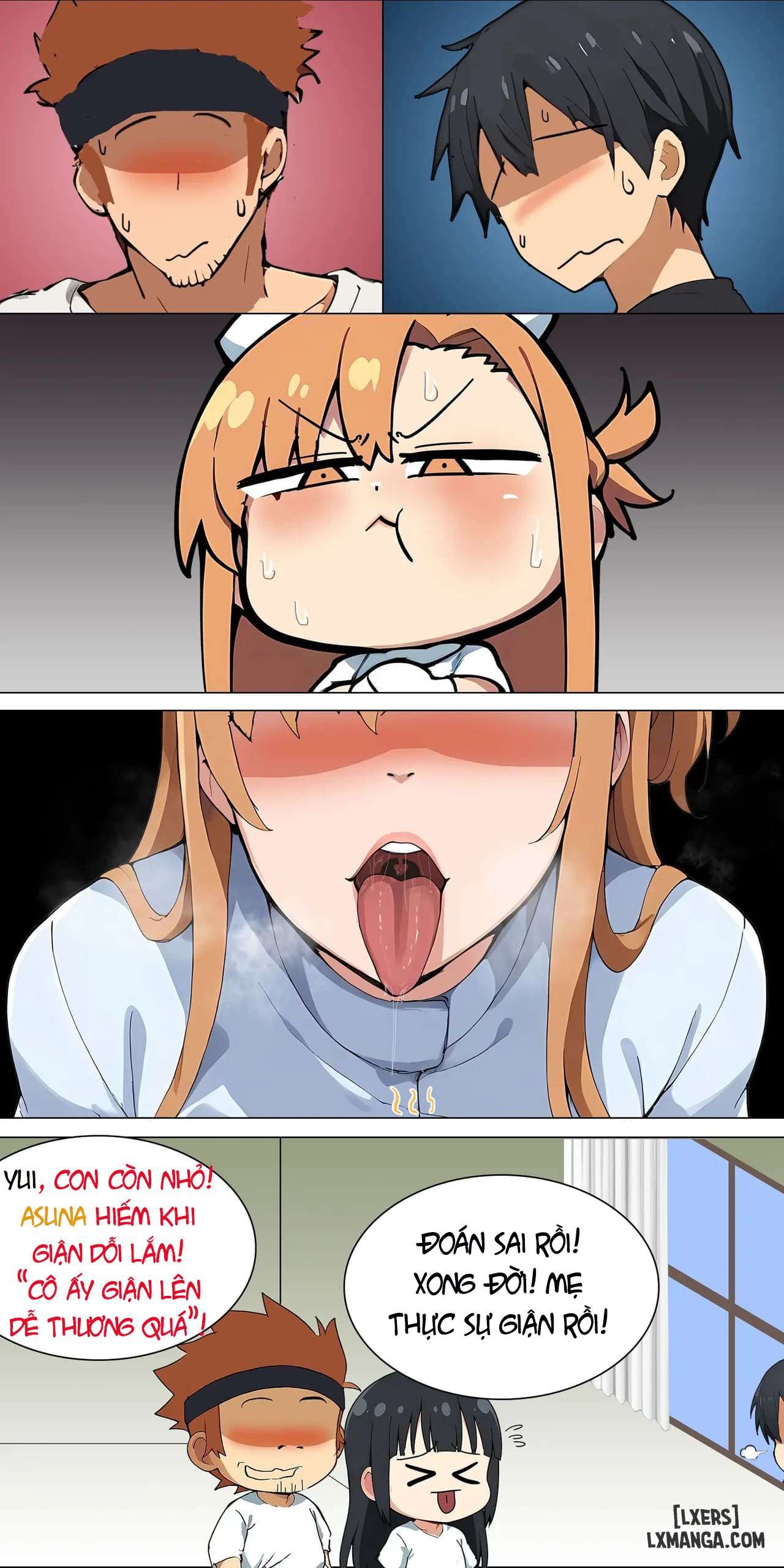 HentaiVN.net - Ảnh 36 - Asuna family - Chap 3
