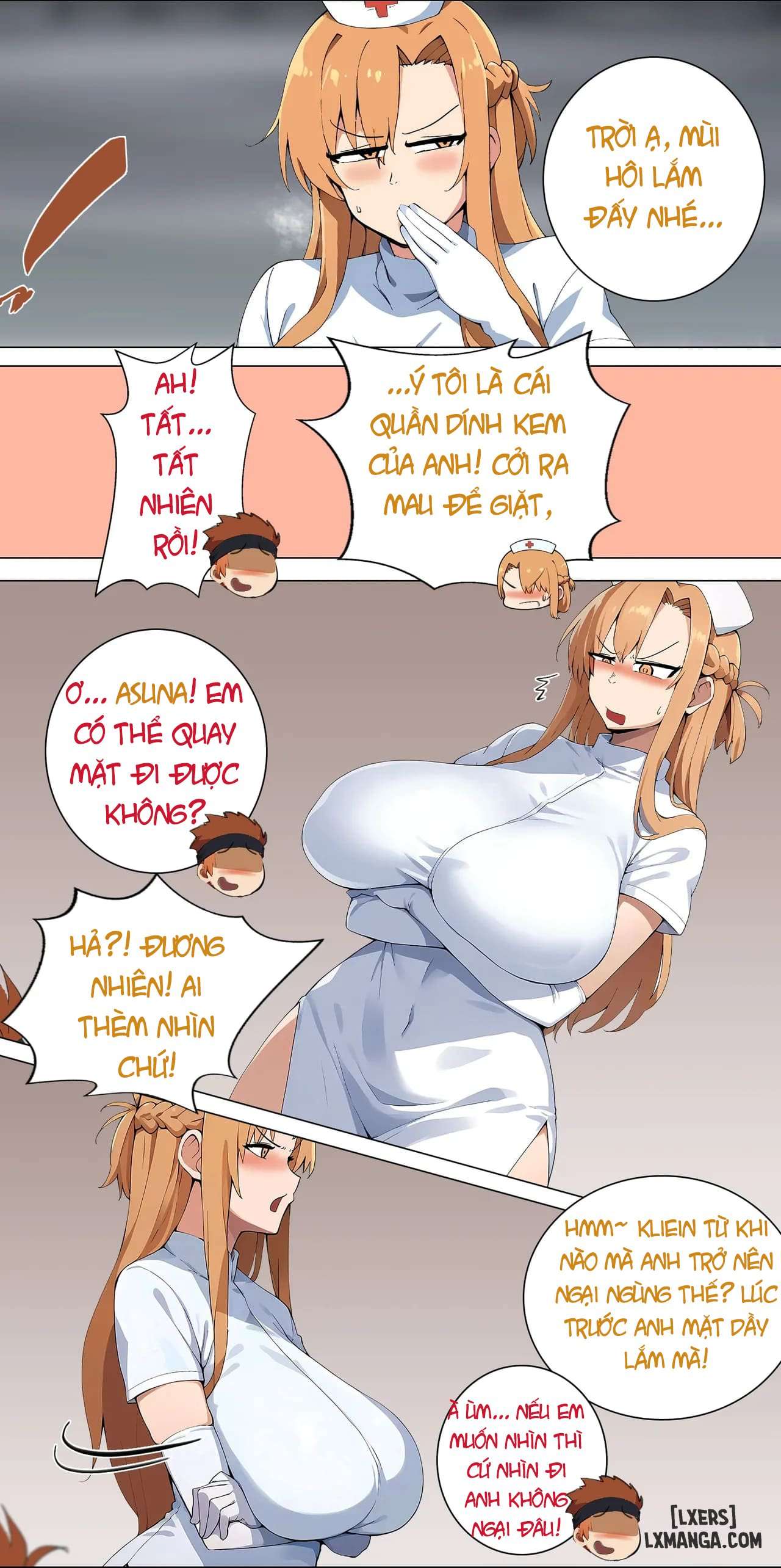 HentaiVN.net - Ảnh 38 - Asuna family - Chap 3