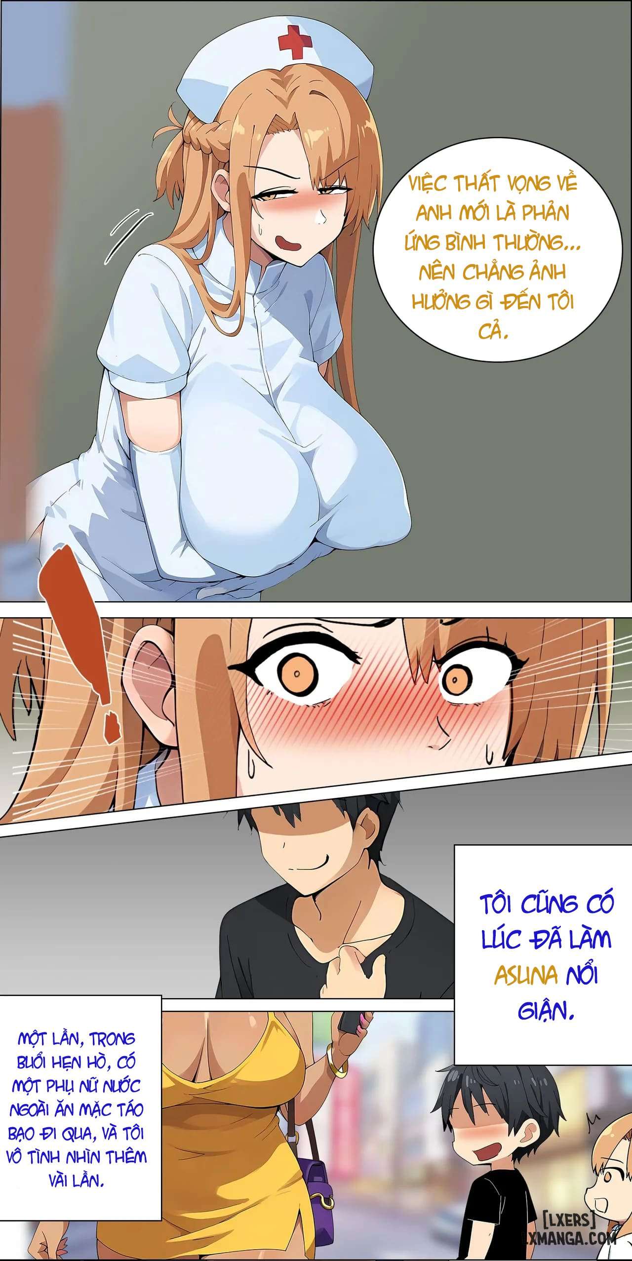 HentaiVN.net - Ảnh 40 - Asuna family - Chap 3